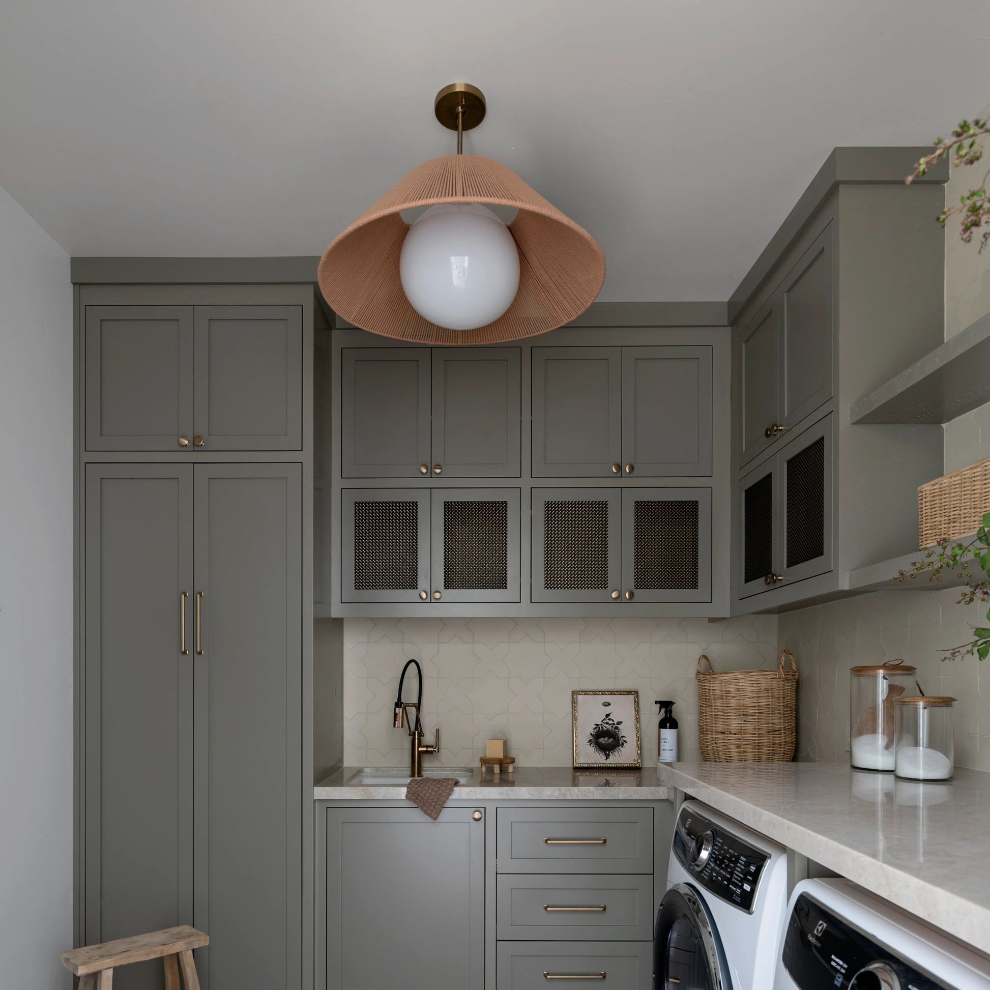 Troy Lighting - Lisbon 29" Pendant, Patina Brass Finish | Bees Lighting