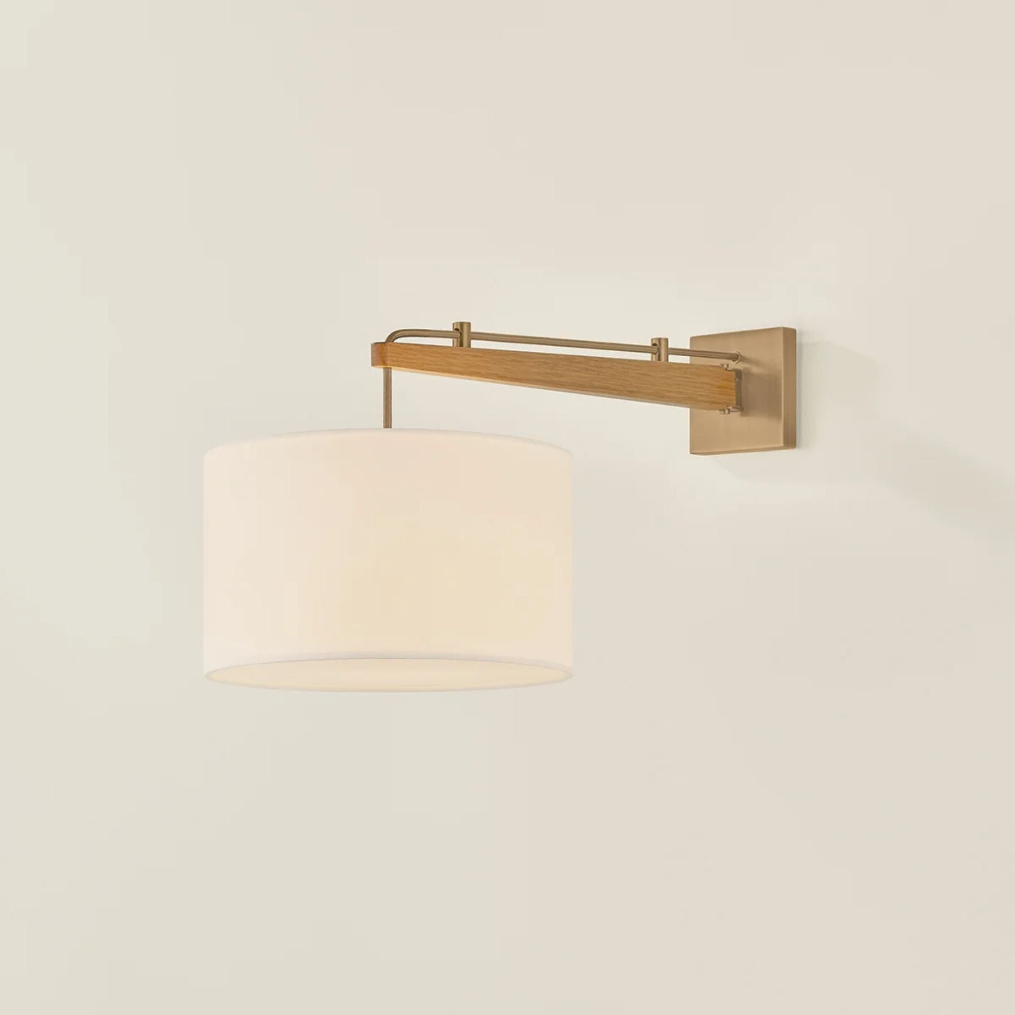 Mailo 12" Wall Sconce, Patina Brass Finish