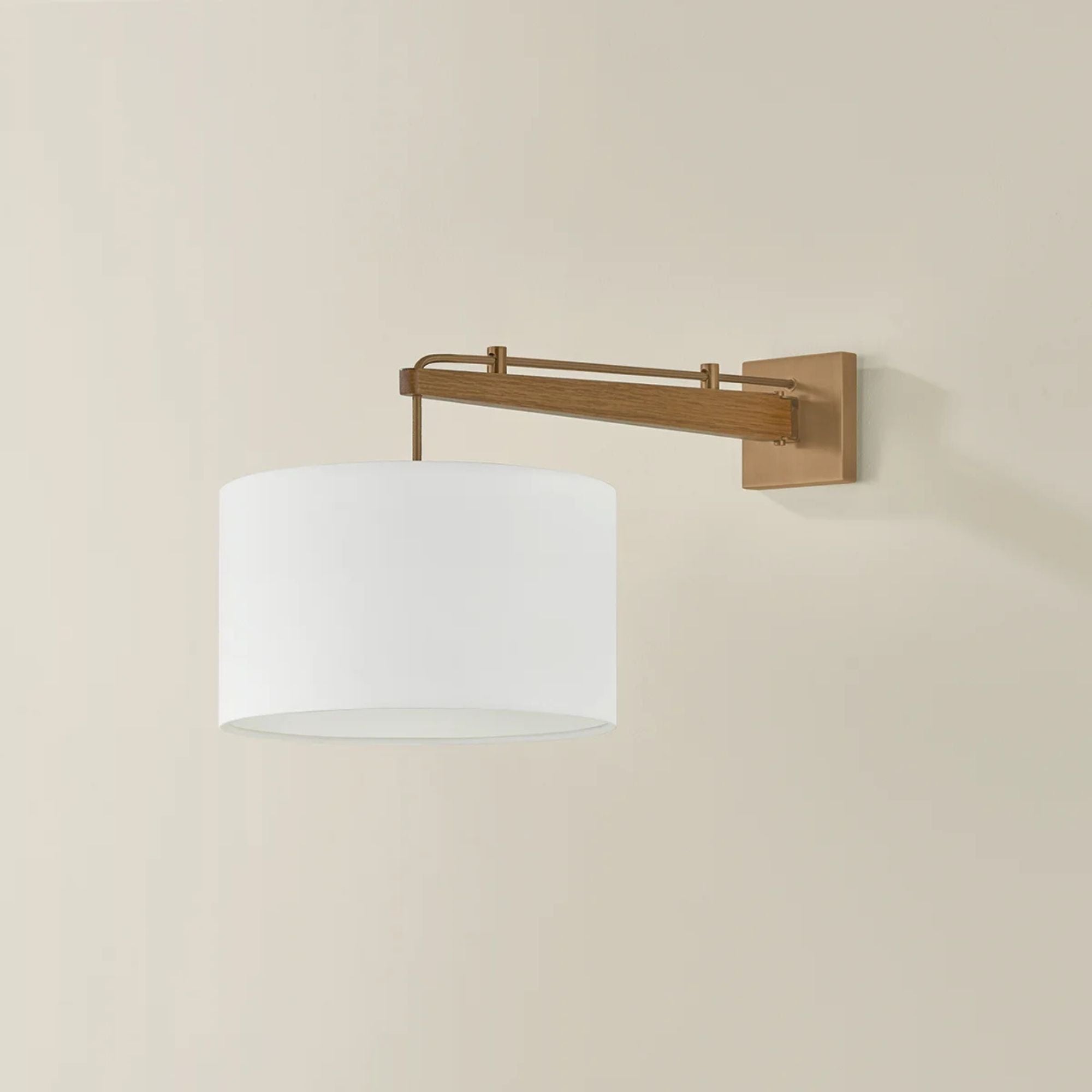 Mailo 12" Wall Sconce, Patina Brass Finish