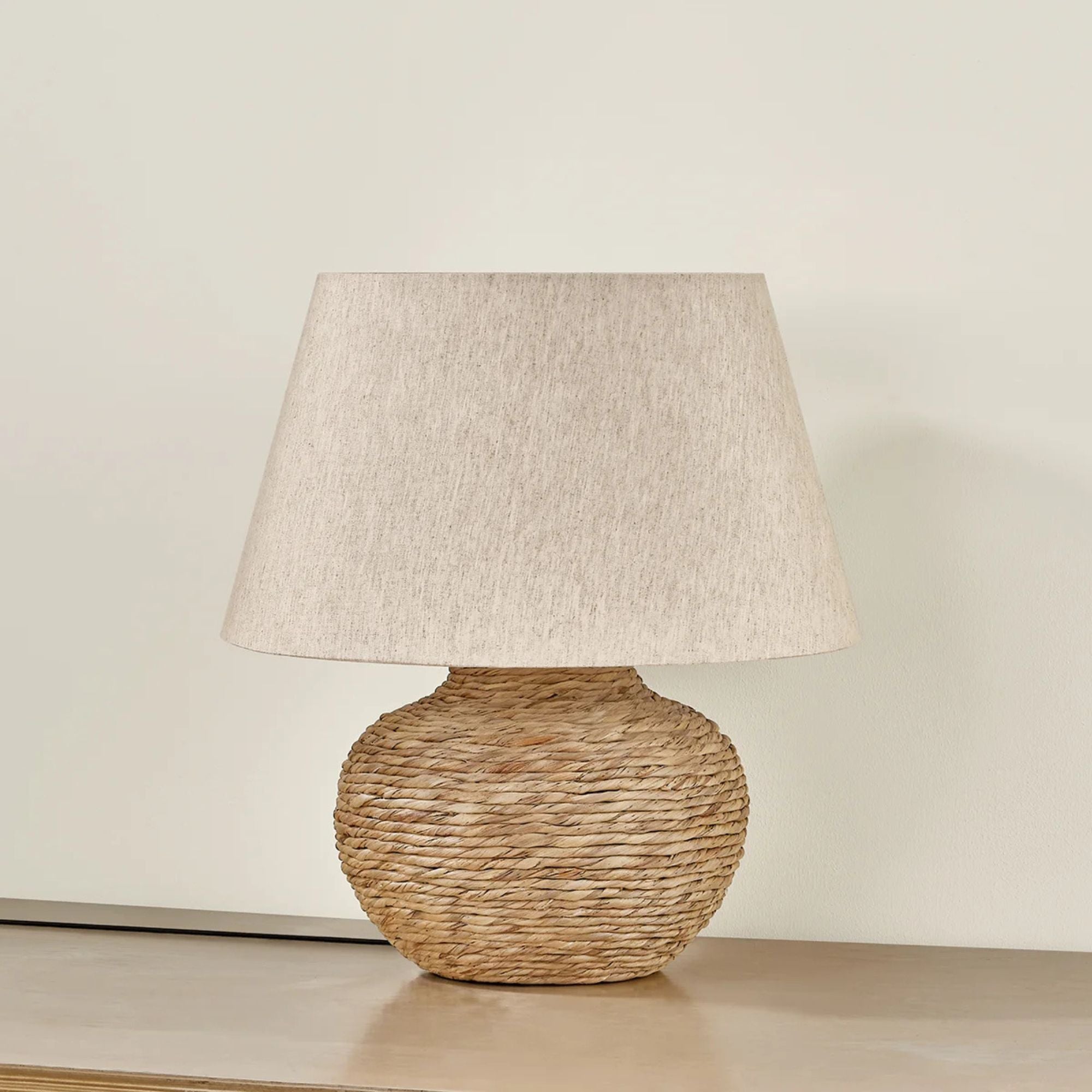 Malik 22" Table Lamp, Patina Brass Finish