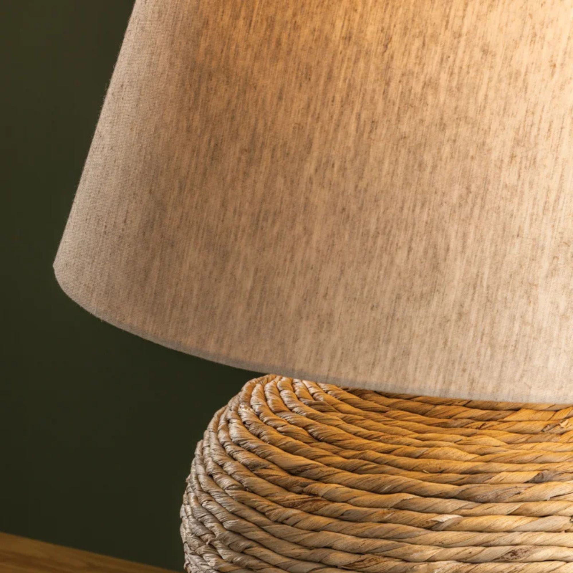 Malik 22" Table Lamp, Patina Brass Finish