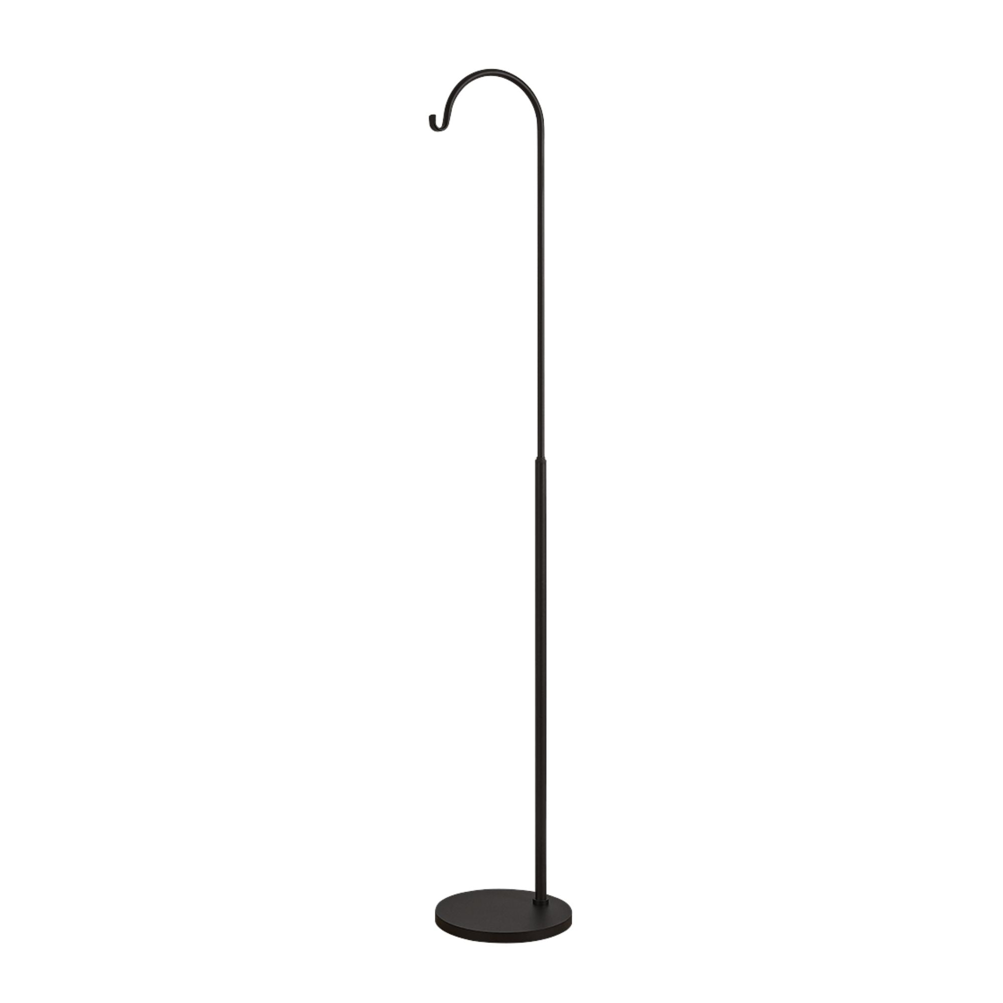 Troy Maltby Exterior Floor Lamp Stand, Texture Black
