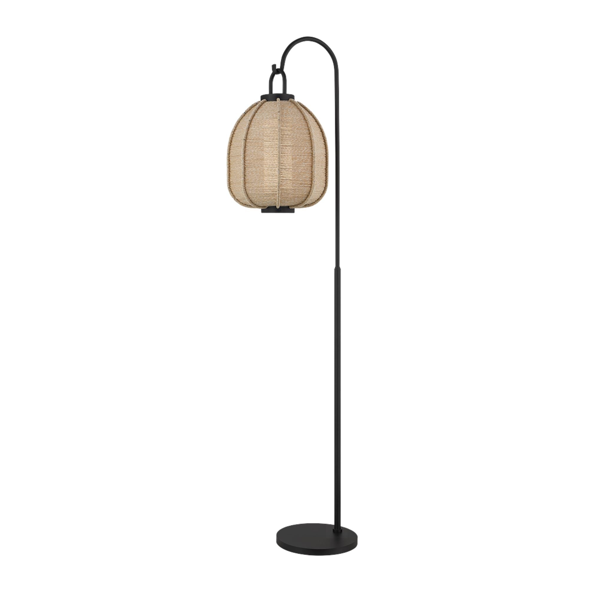 Troy Maltby Exterior Floor Lamp Stand, Texture Black