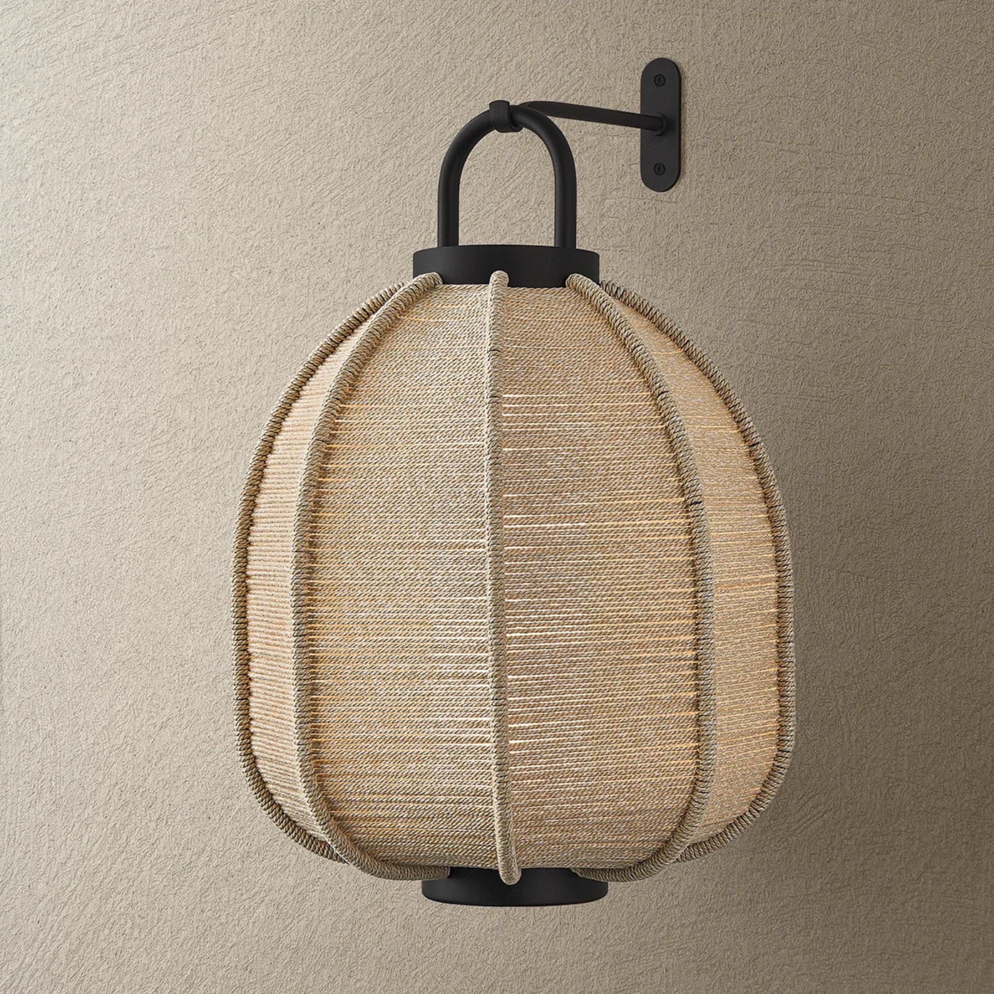 Troy Maltby Rechargeable Table Lamp, Texture Black, Integrated LED