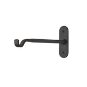 Troy Maltby Large Exterior Wall Sconce Hook, Texture Black