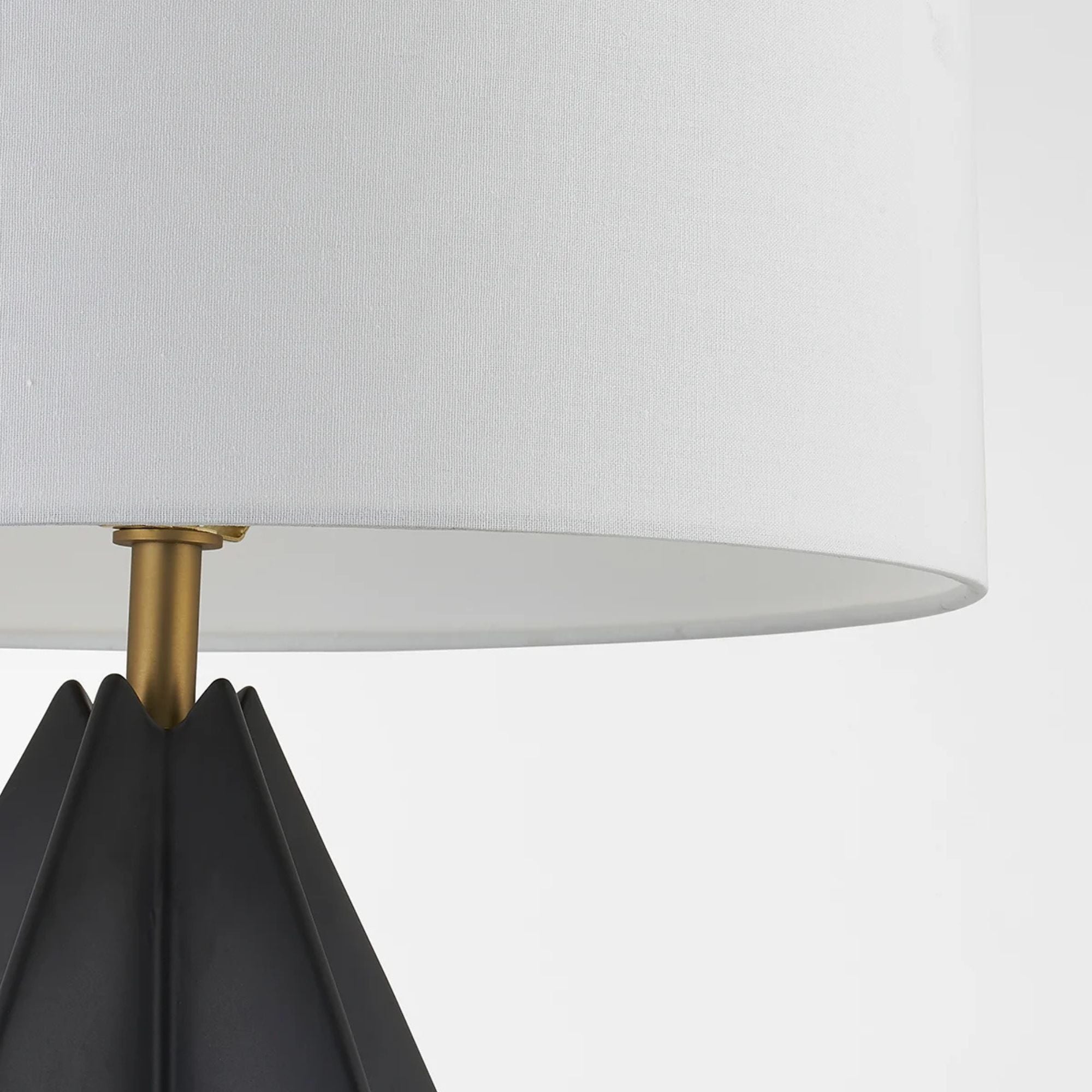 Troy Lighting - Mineral 26" Table Lamp, Patina Brass/Ceramic Black Oxide Finish | Bees Lighting