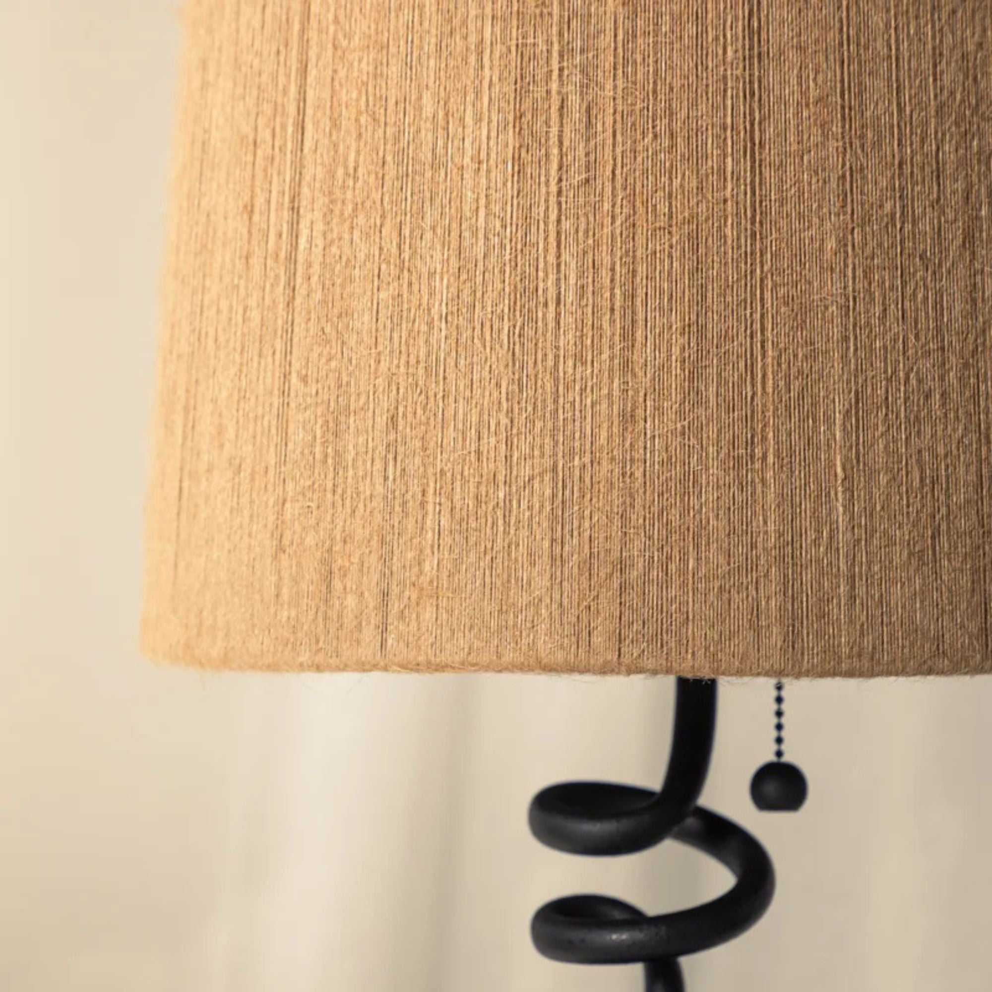 Morri 29" Table Lamp, Forged Iron Finish
