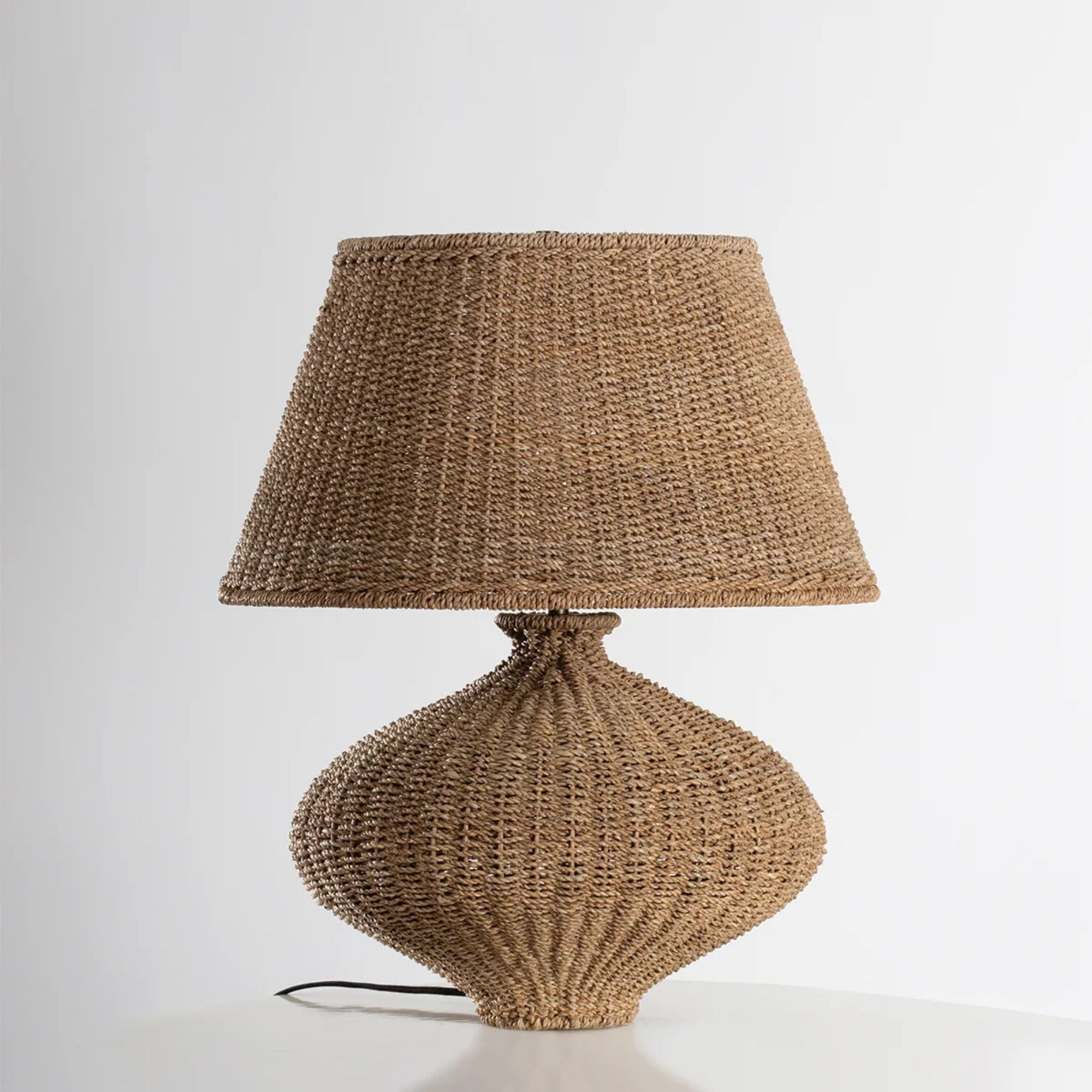 Nette 26" Table Lamp, Patina Brass Finish