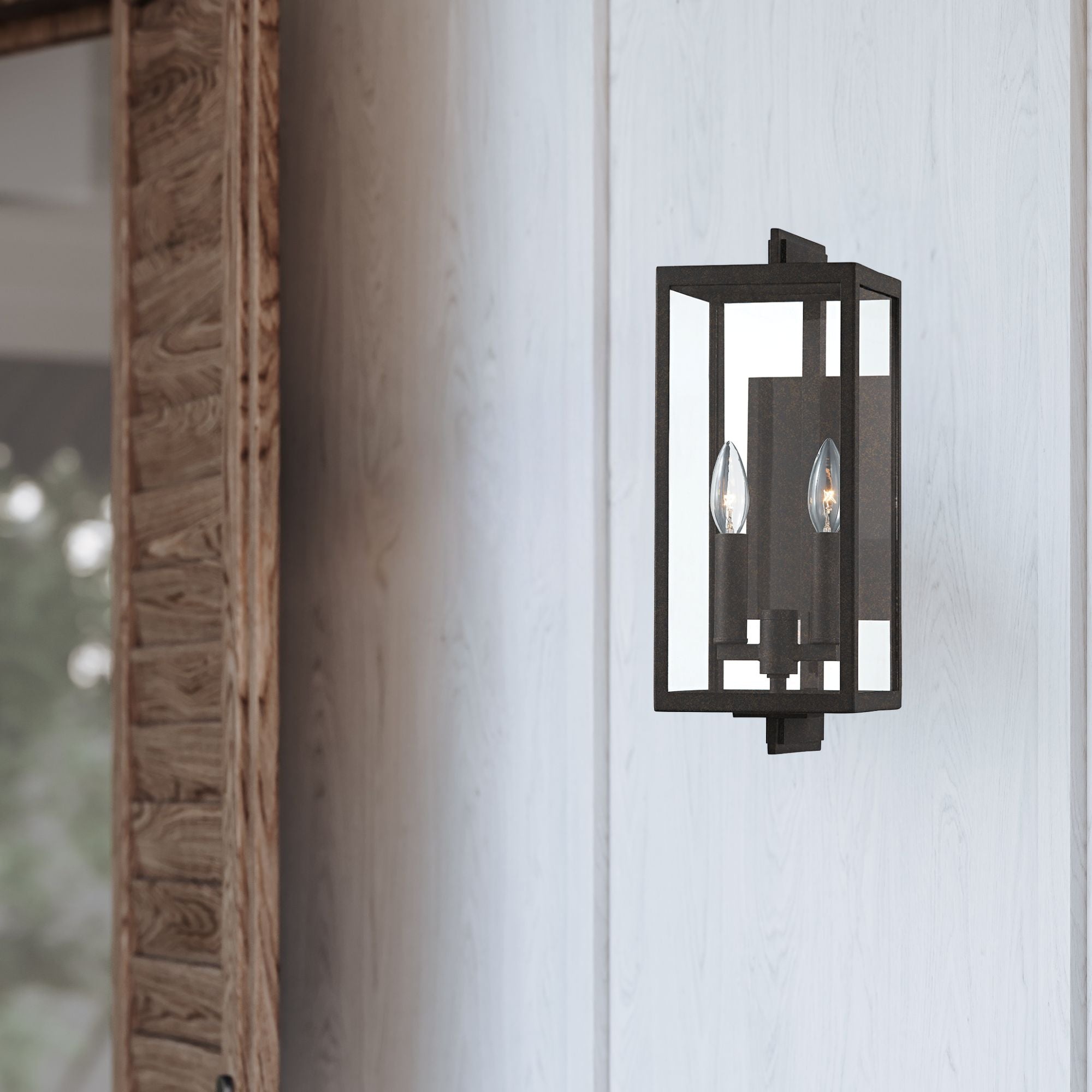 Troy Lighting - NICO 16 In. 2 Lights Outdoor Wall Lantern French Iron Finish | Bees Lighting
