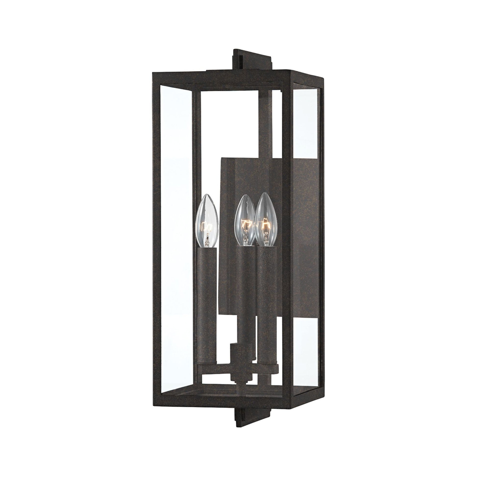 Troy Lighting - NICO Outdoor Wall Lantern French Iron Finish | Bees Lighting