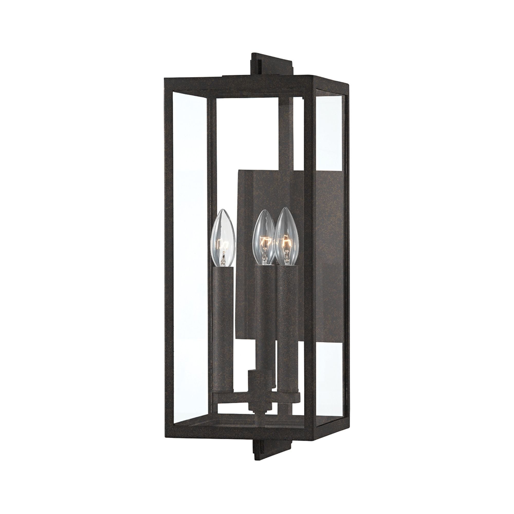 Troy Lighting - NICO Outdoor Wall Lantern French Iron Finish | Bees Lighting