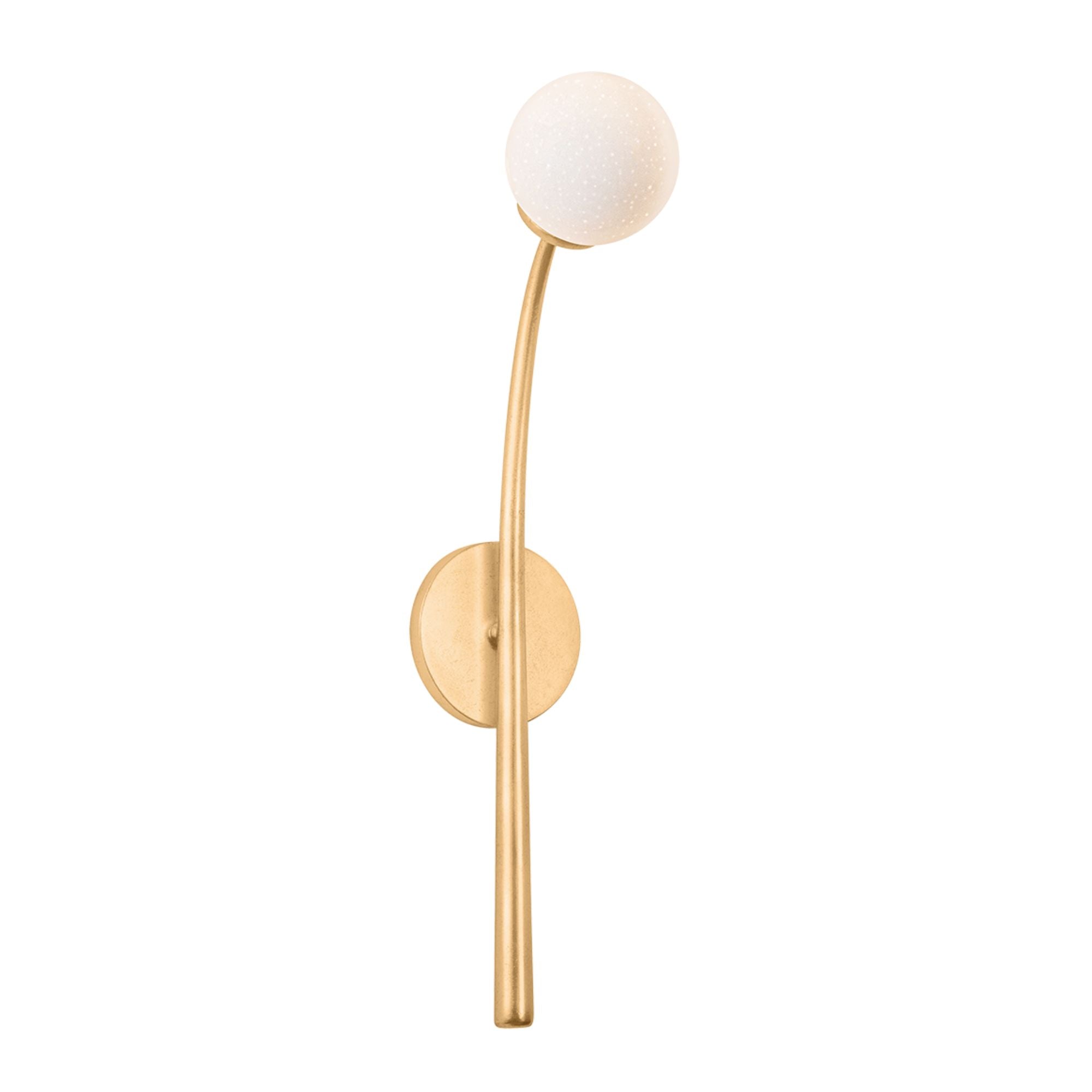 Orinda 24" Wall Sconce, Vintage Gold Leaf Finish