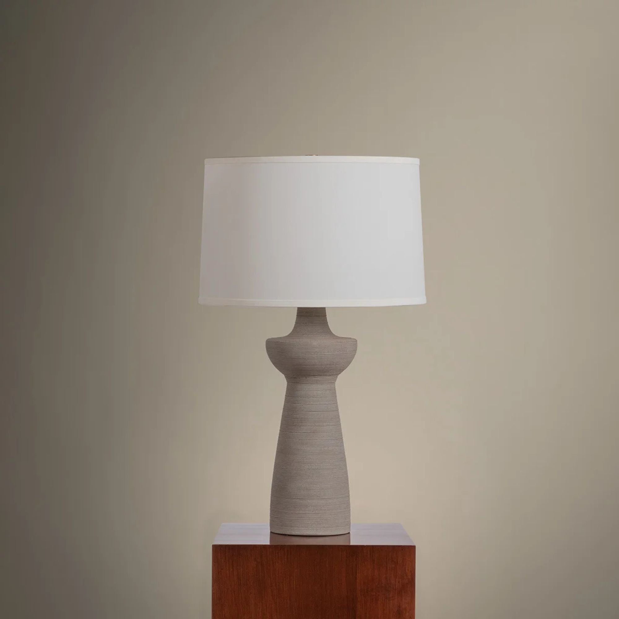 Troy Osgood 29 in. Table Lamp, Patina Brass