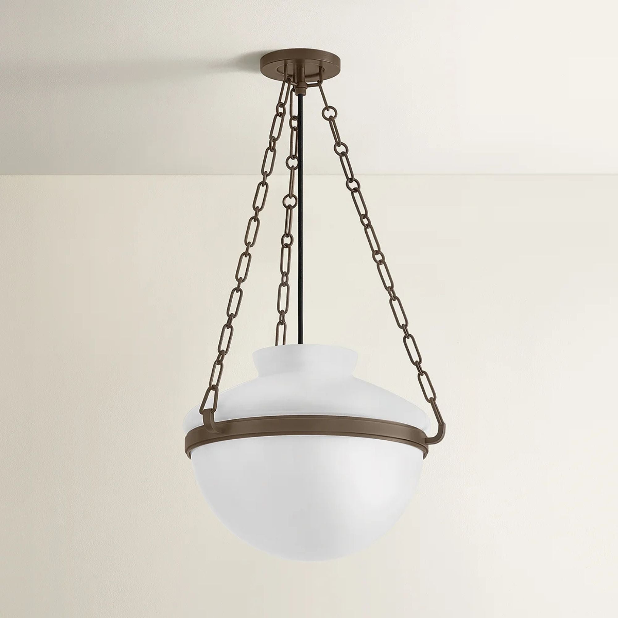 Troy Paradigm 16.25 in. Pendant Light, Bronze