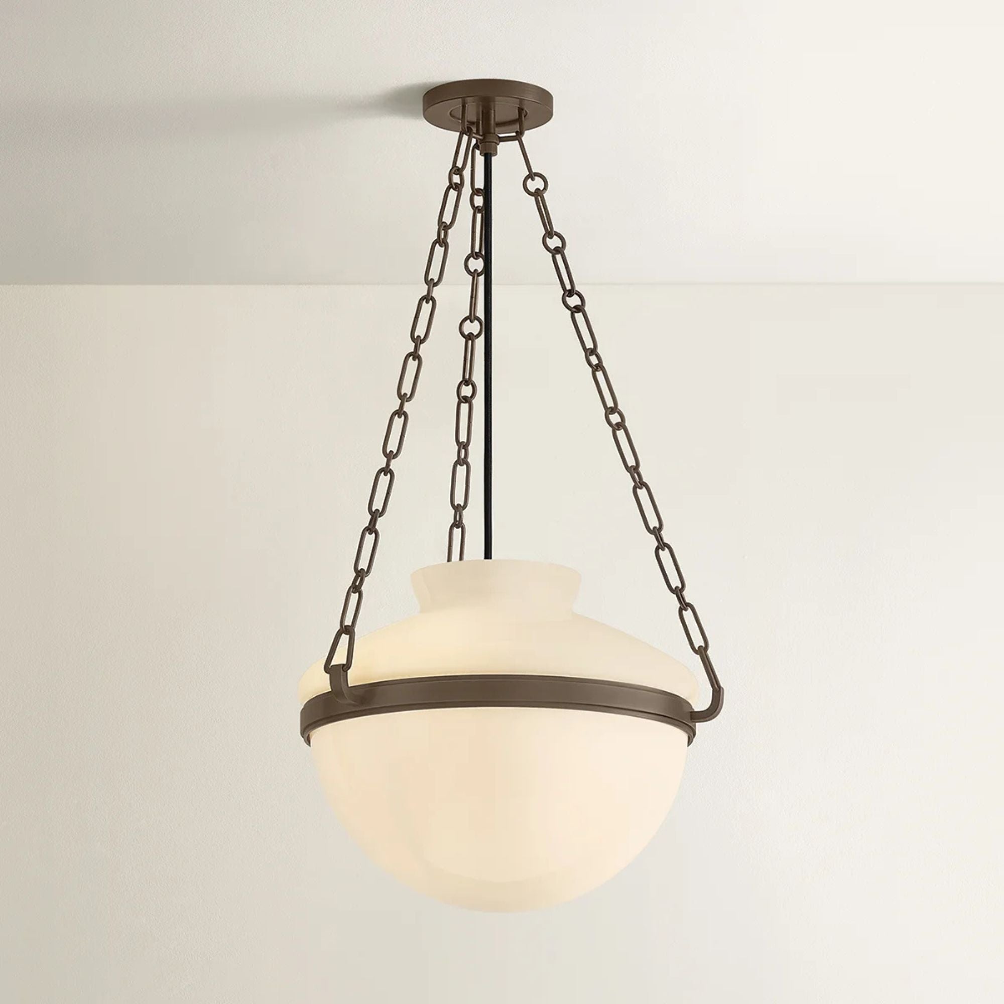 Troy Paradigm 16.25 in. Pendant Light, Bronze