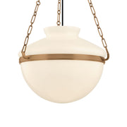 Troy Paradigm 19 in. Pendant Light, Patina Brass
