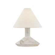 Troy Passage Table Lamp, Patina Brass, Integrated LED