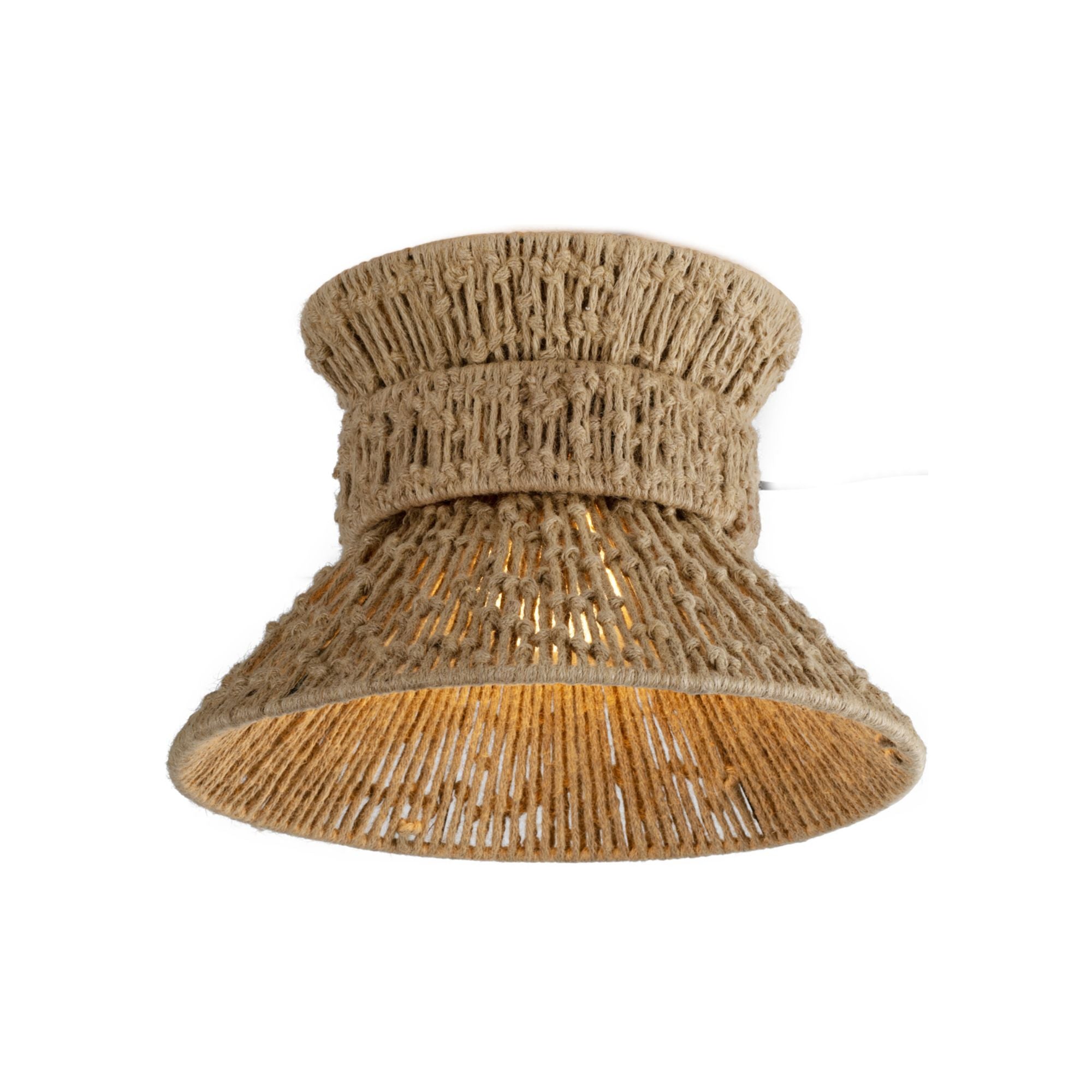 Raphael 15" Flush Mount, Patina Brass Finish