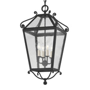 Santa Barbara County 29" 4-Light Outdoor Lantern, French Iron Finish
