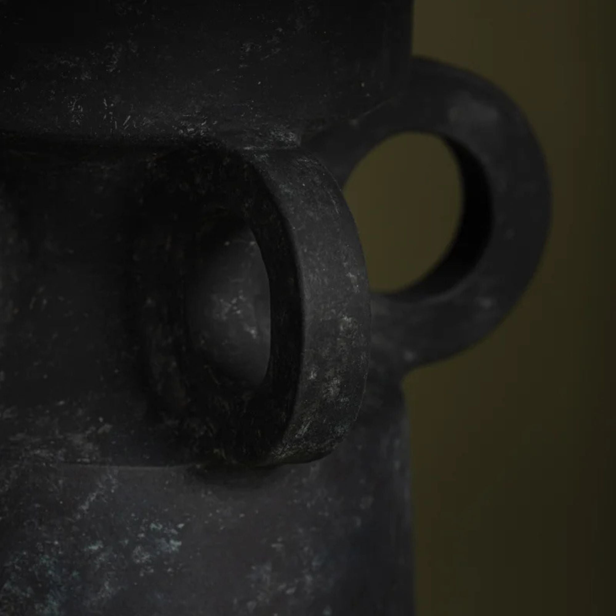 Troy Lighting - Santa Cruz 29" Table Lamp, Patina Brass/Ceramic Artifact Black Finish | Bees Lighting