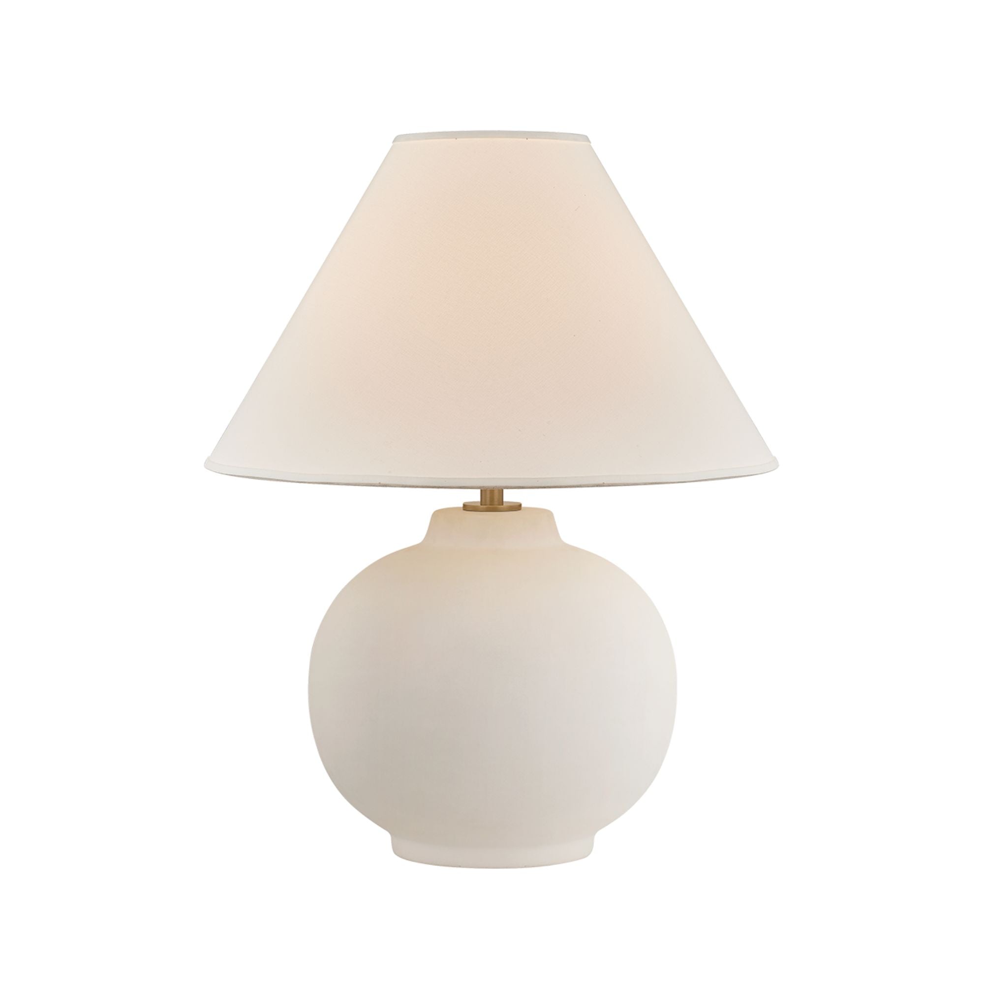 Troy Schubert 23 in. Table Lamp, Patina Brass