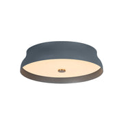 Troy Shore 16 in. Flush Mount Light, Patina Brass with Slate Gesso