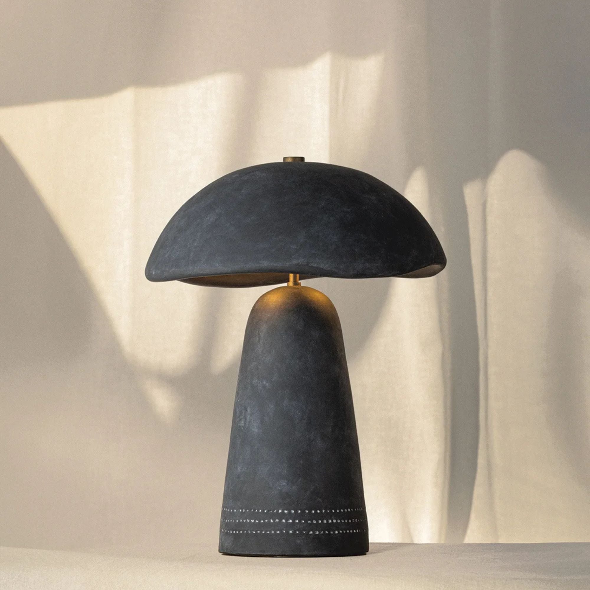 Troy Soloma 20.75 in. Table Lamp, Patina Brass, Nature Inspired