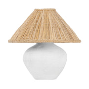 Solon 21" Table Lamp, Patina Brass Finish