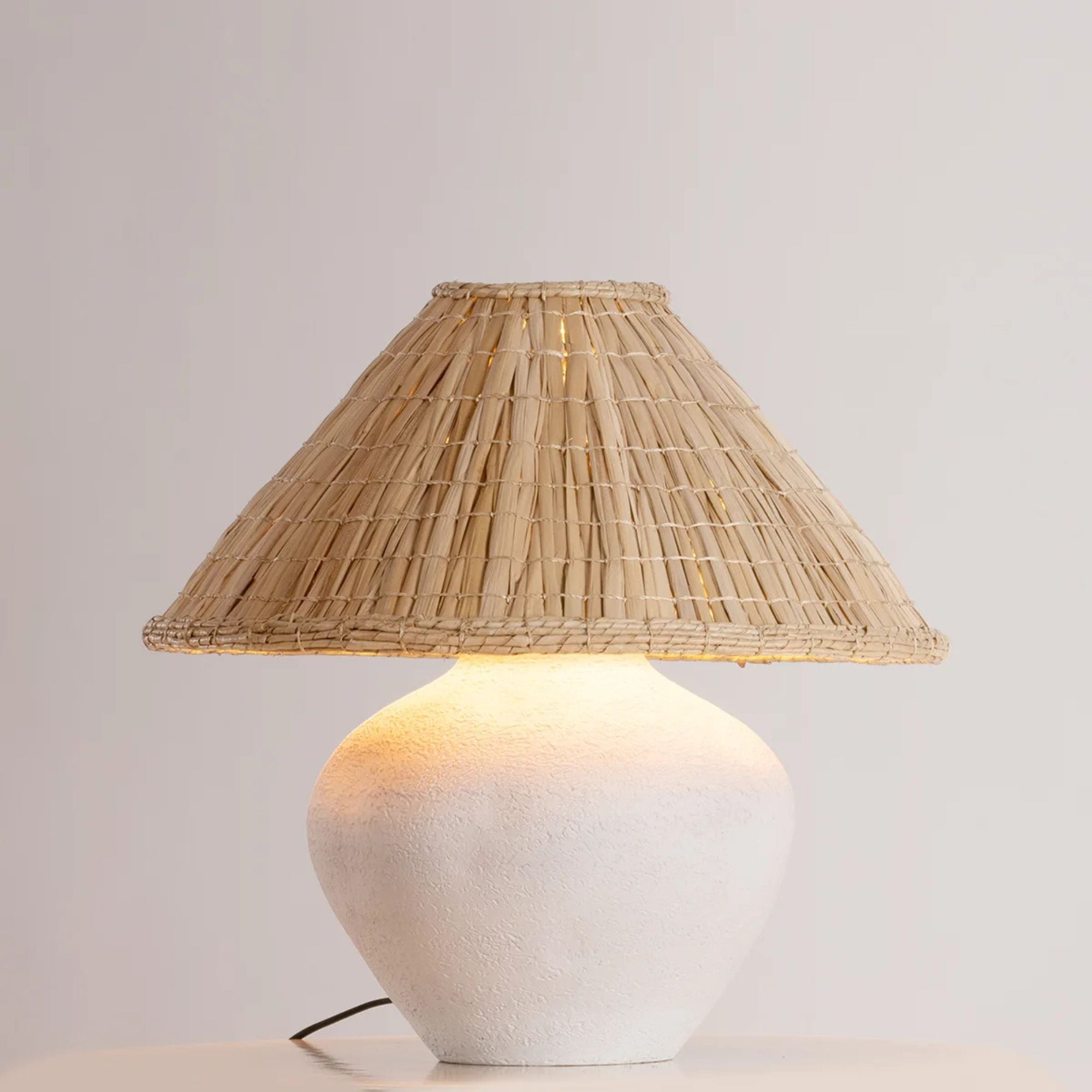 Solon 21" Table Lamp, Patina Brass Finish