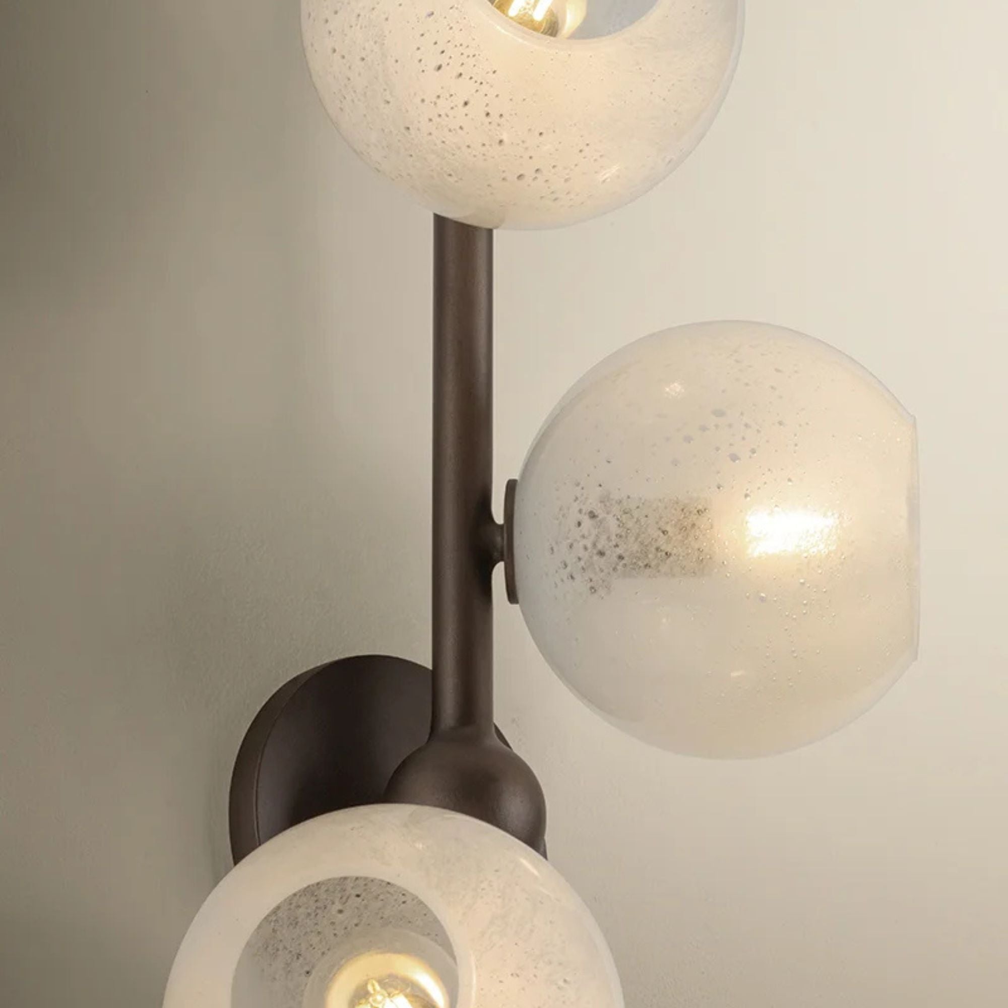 Troy Sonny 28 in. 4-Light Wall Sconce, Bronze Leaf