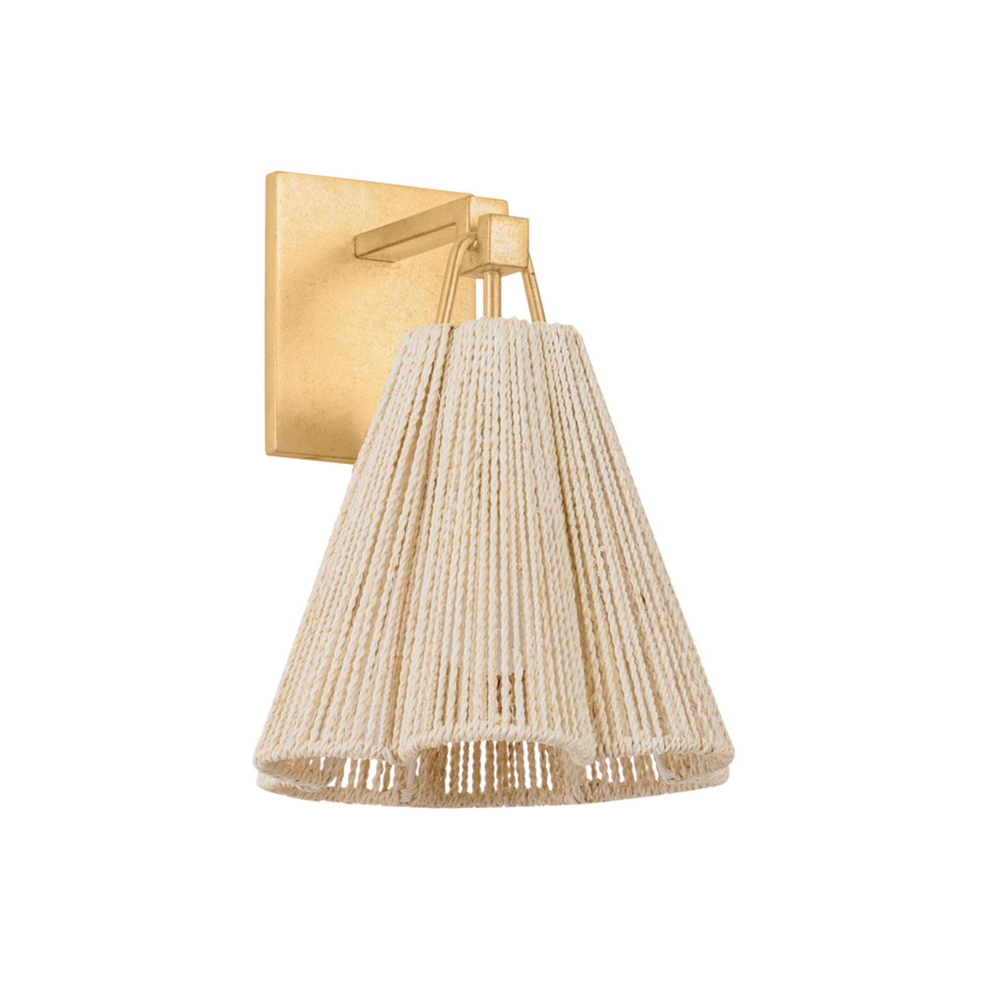Sonoma 13" Wall Sconce, Vintage Gold Leaf Finish