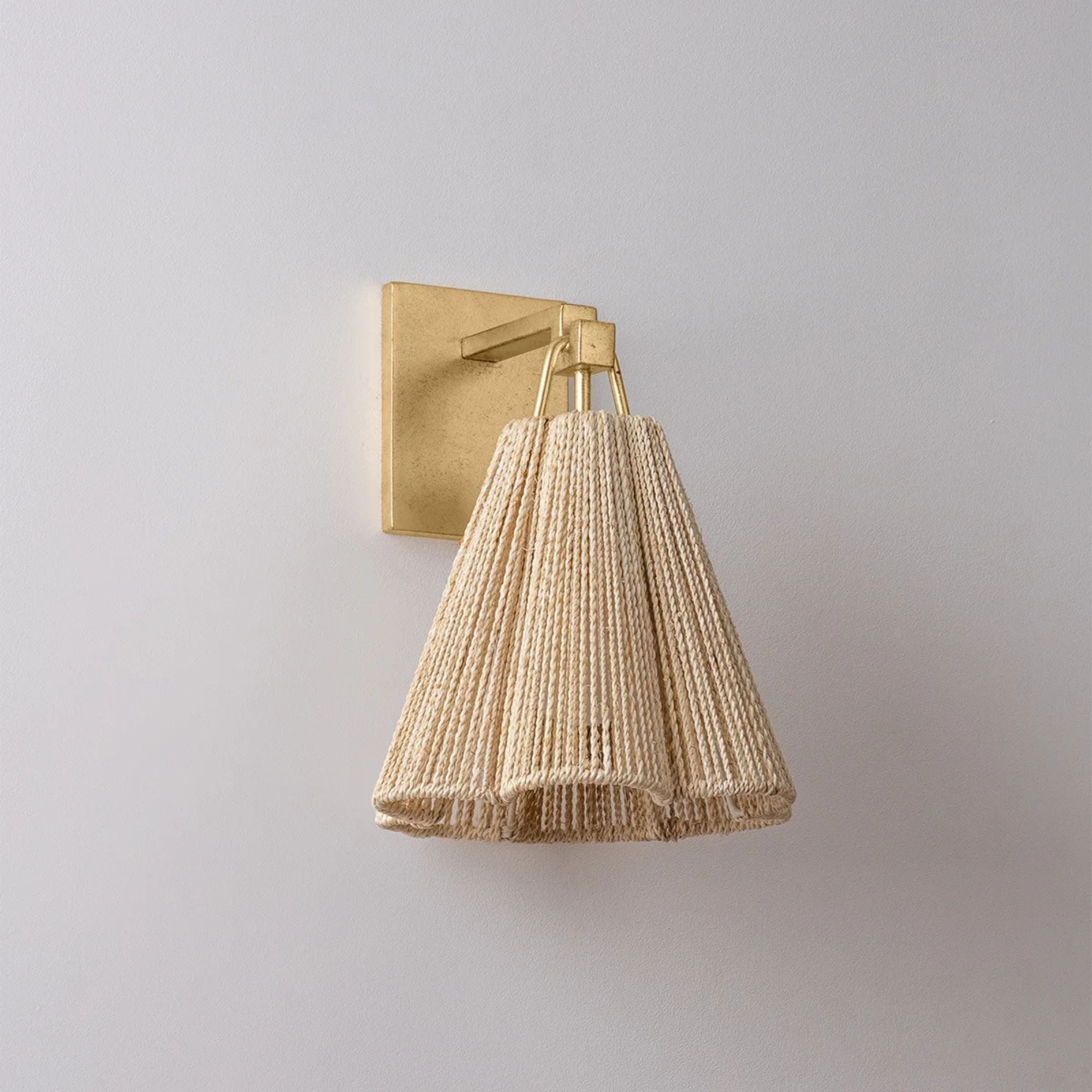 Sonoma 13" Wall Sconce, Vintage Gold Leaf Finish