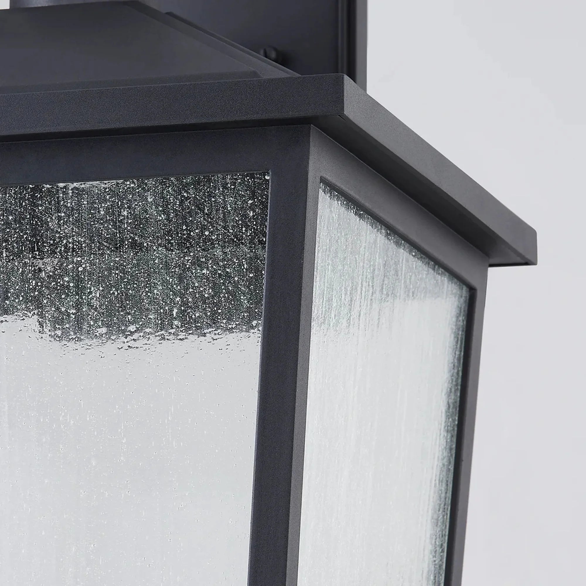 Soren 20" LED Outdoor Wall Sconce, Textured Black Finish