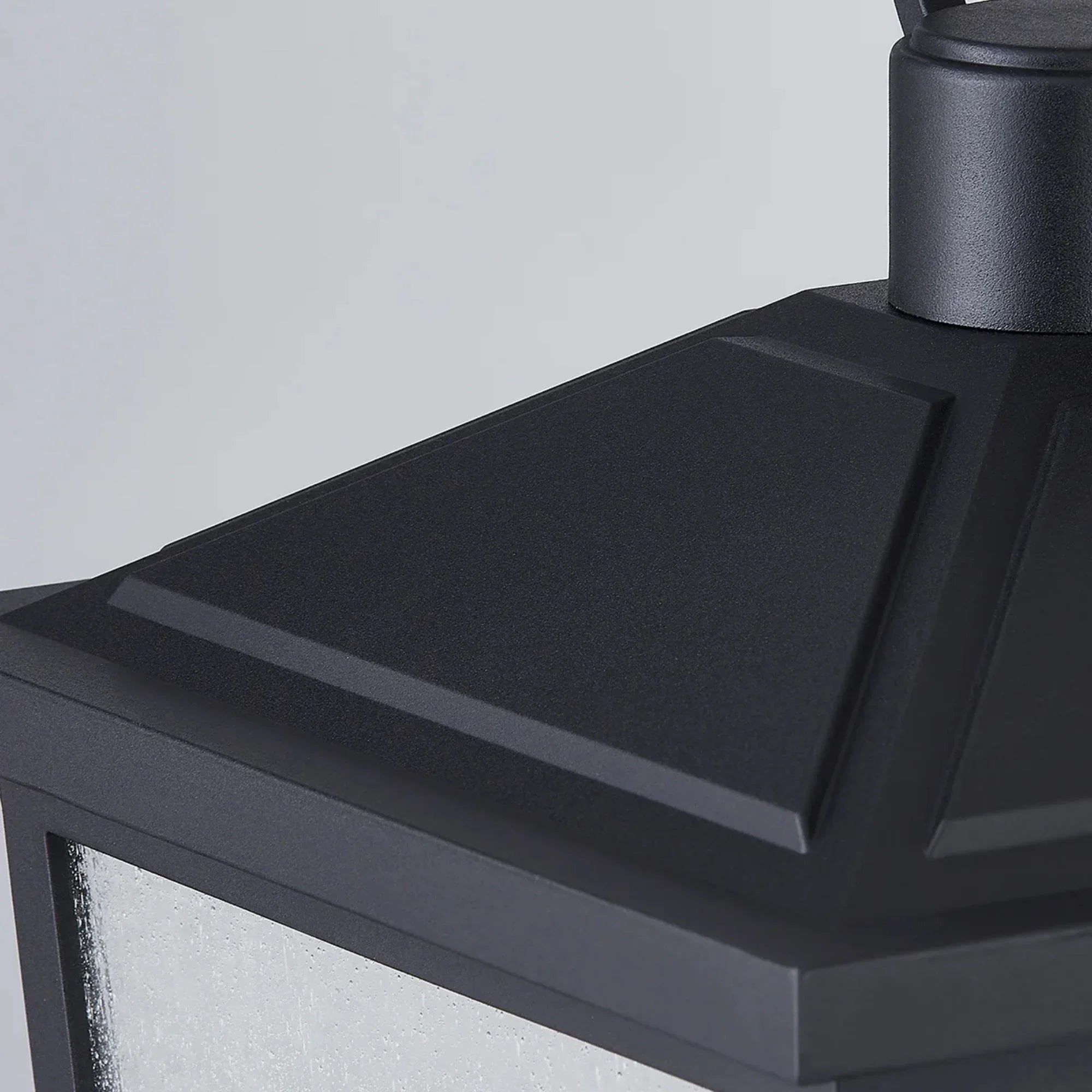 Soren 23" LED Outdoor Wall Sconce, Textured Black Finish