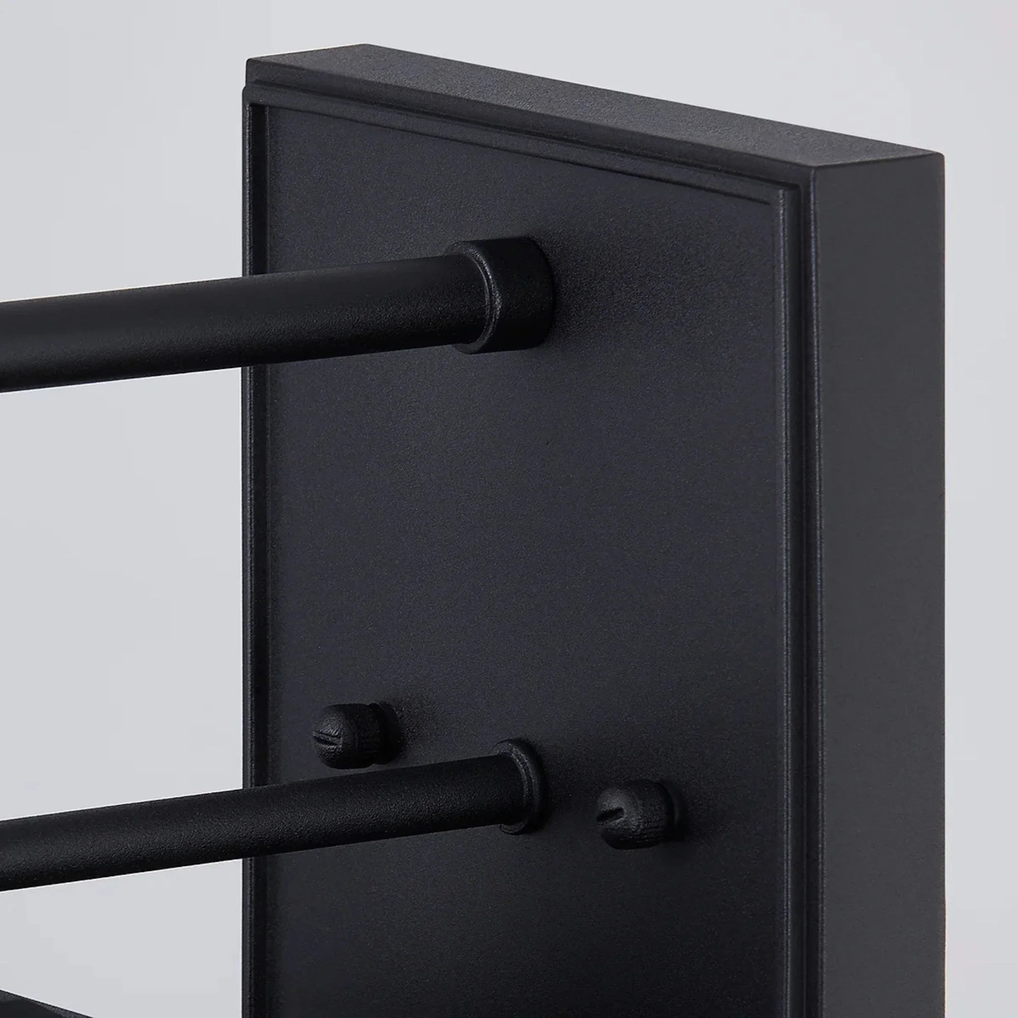 Soren 23" LED Outdoor Wall Sconce, Textured Black Finish