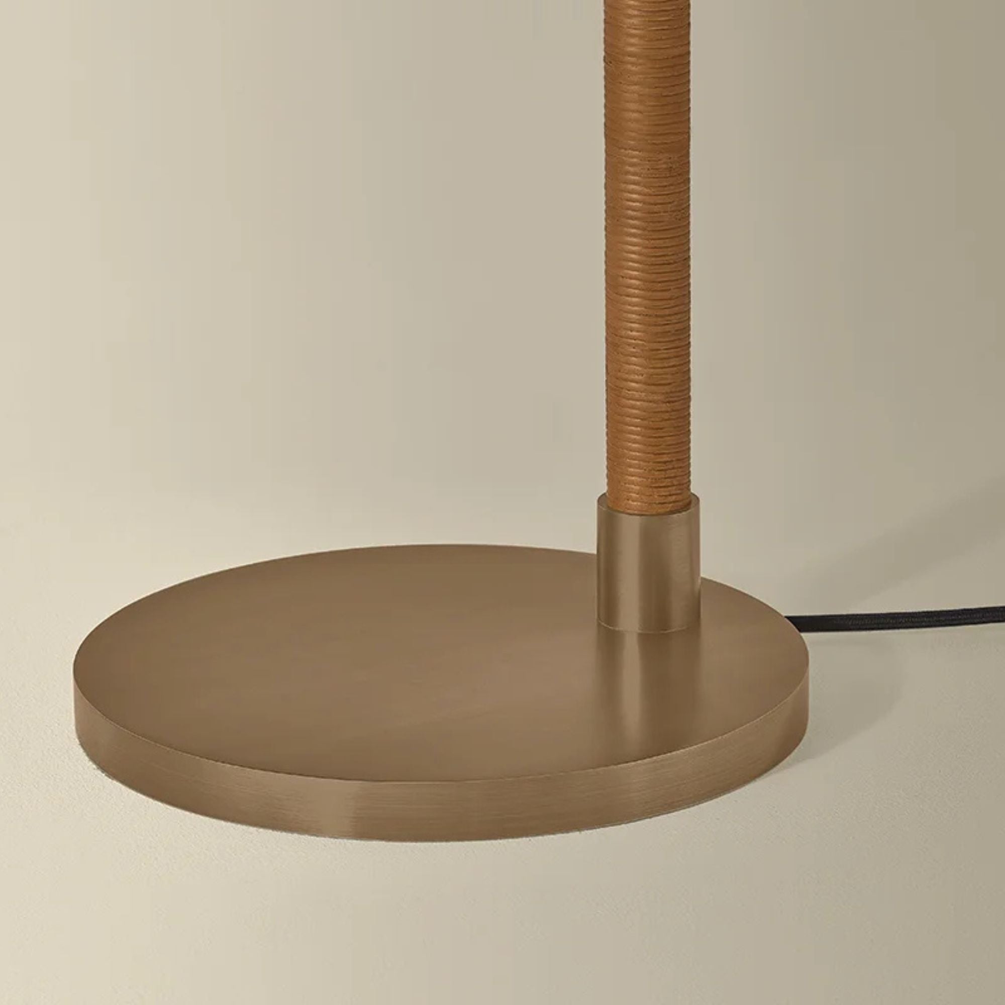 Troy Stoney Floor Lamp, 59.75 in. Height, Patina Brass