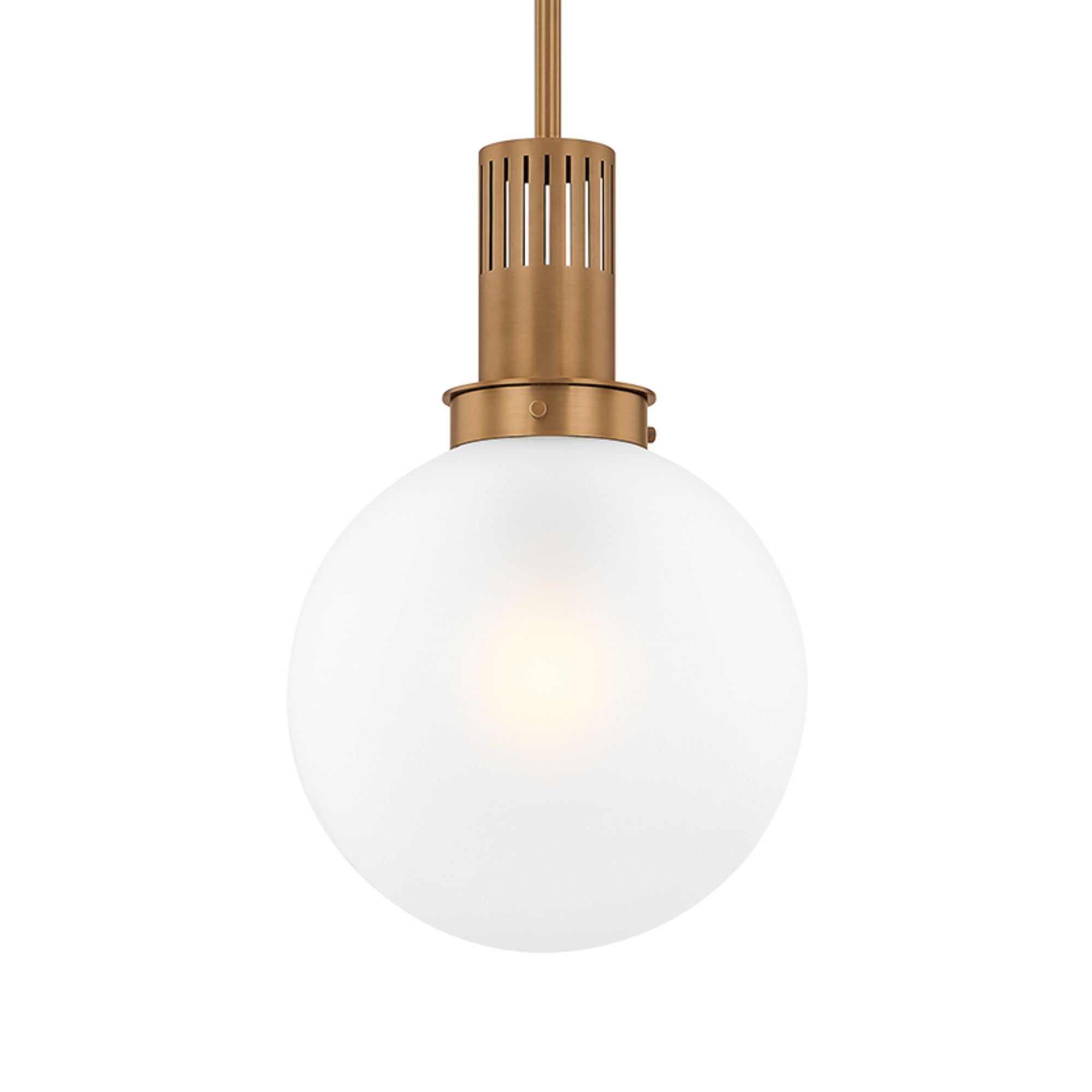 Tobias 18" Pendant, Patina Brass Finish