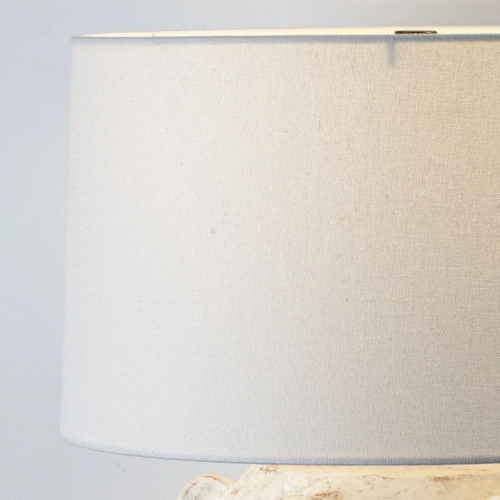 Troy Lighting - Vanda 19" Table Lamp, Patina Brass/Ceramic Whitewash Terracotta Finish | Bees Lighting