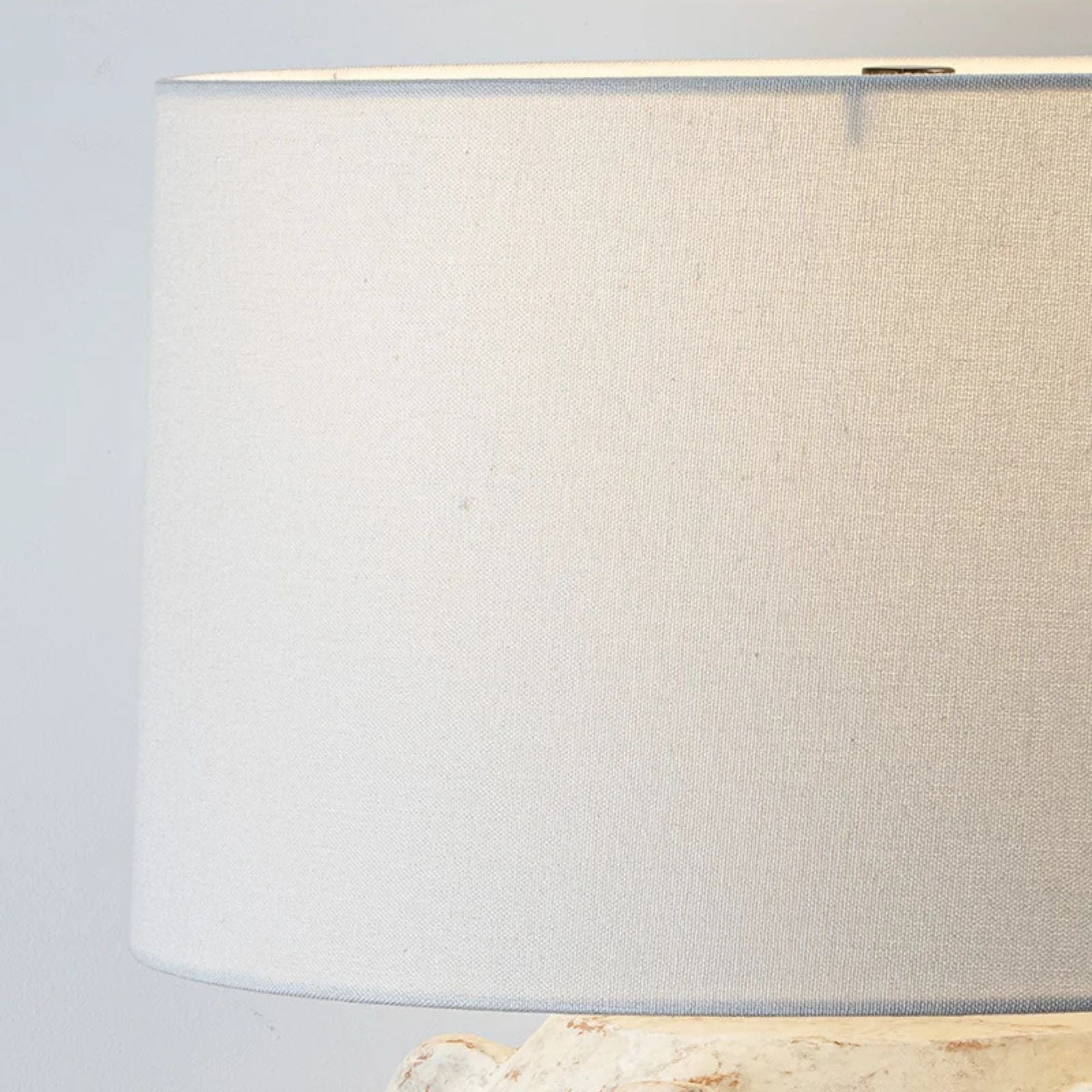 Troy Lighting - Vanda 19" Table Lamp, Patina Brass/Ceramic Whitewash Terracotta Finish | Bees Lighting