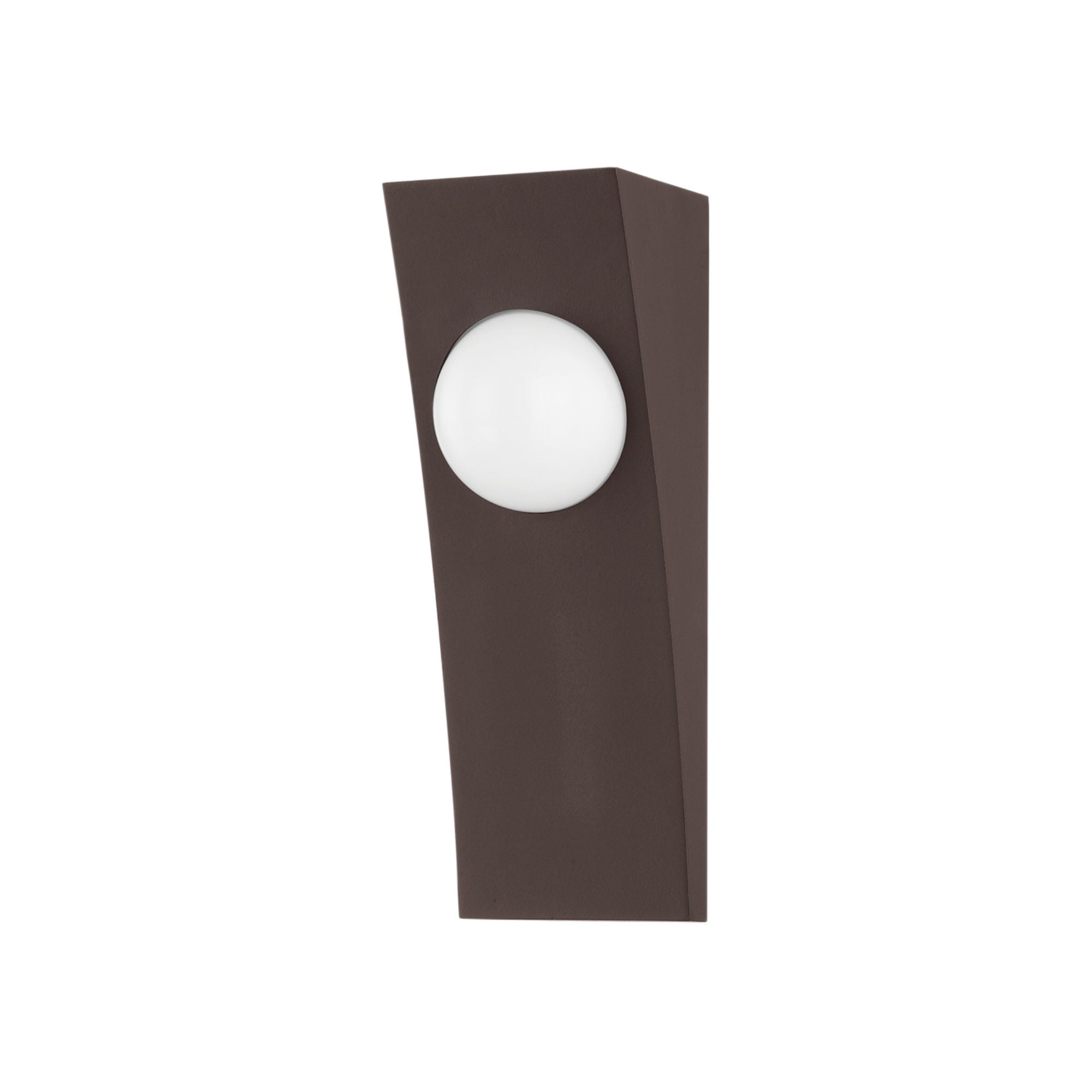 Victor 14" Outdoor Wall Sconce, Textured Bronze Finish