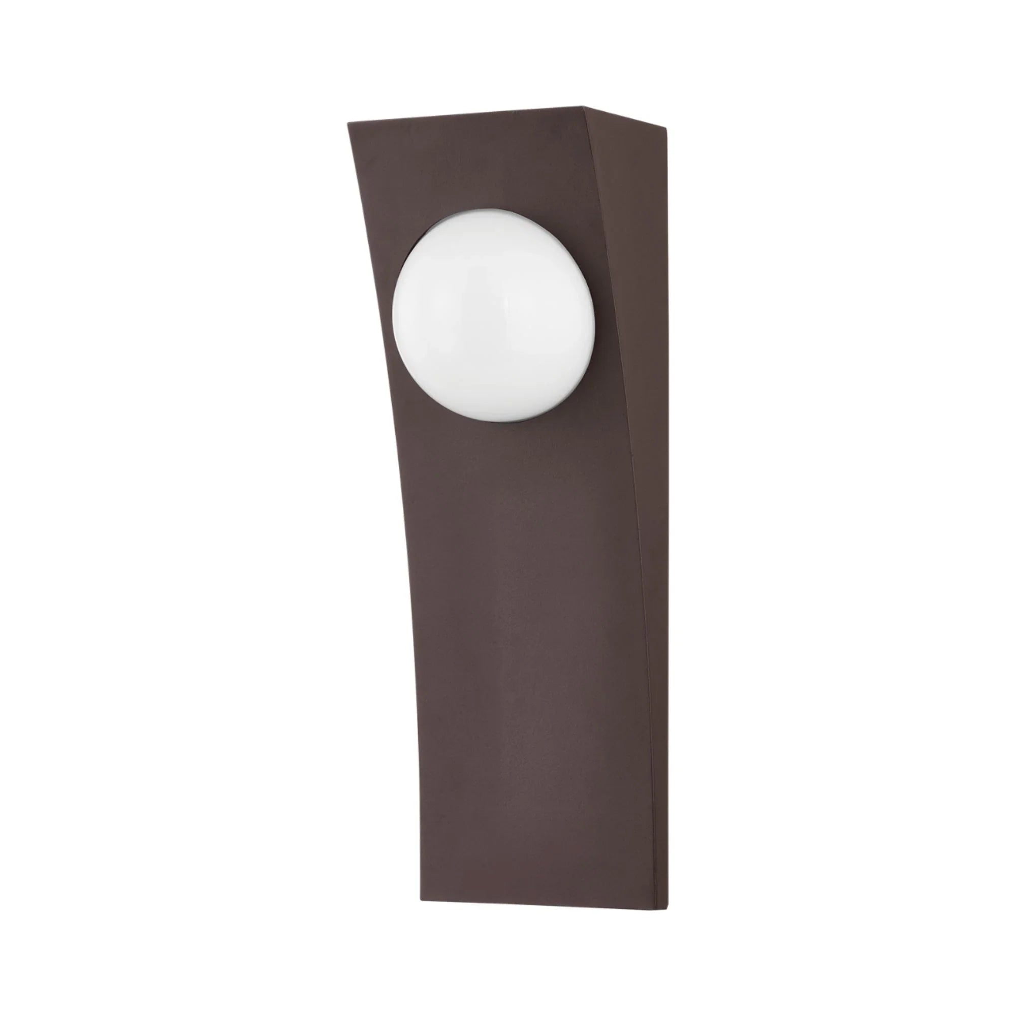 Victor 20" Outdoor Wall Sconce, Textured Bronze Finish