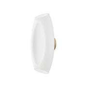 Vista 15" LED Wall Sconce, Patina Brass Finish