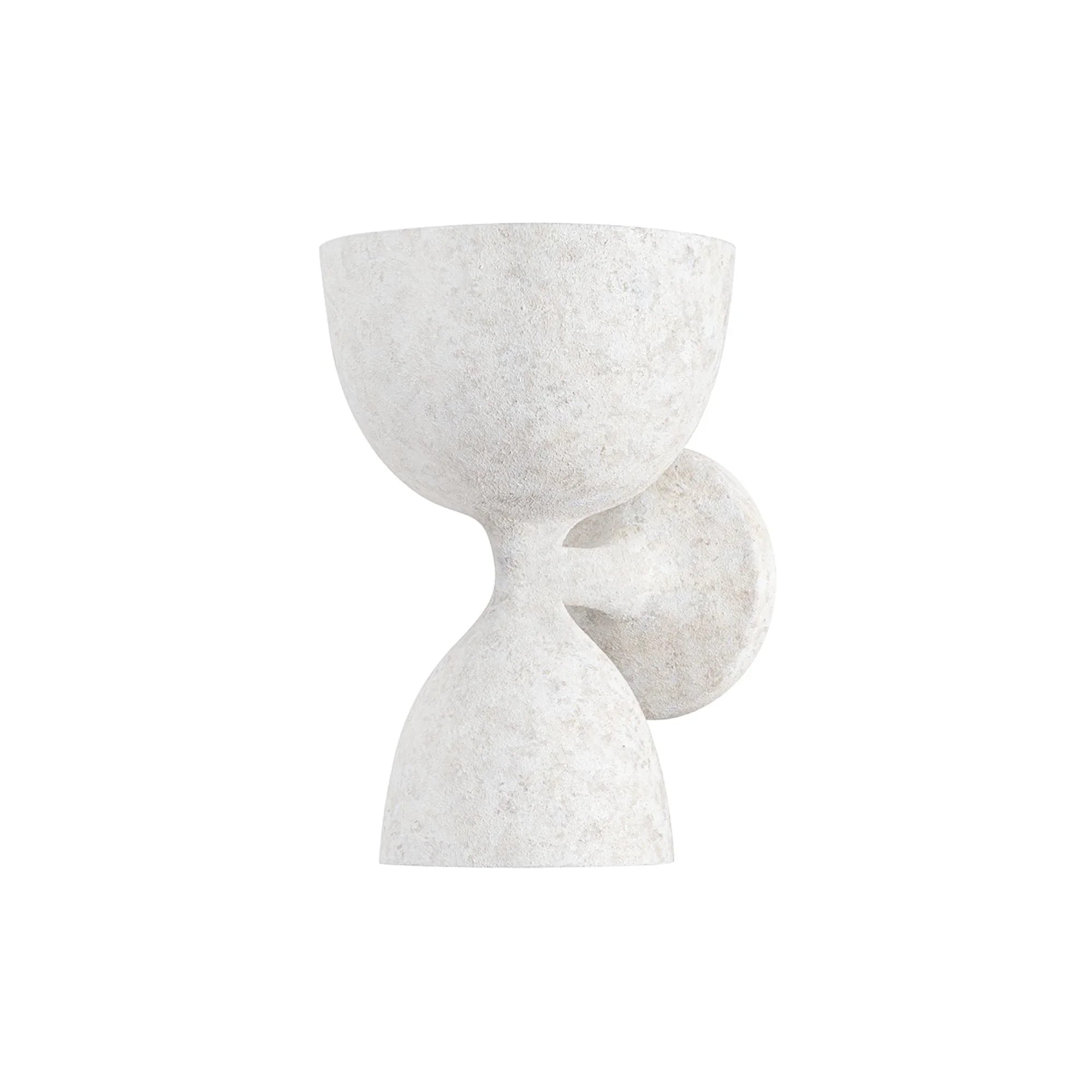 Waucoba 11" 2-Light Wall Sconce, Weathered White Finish