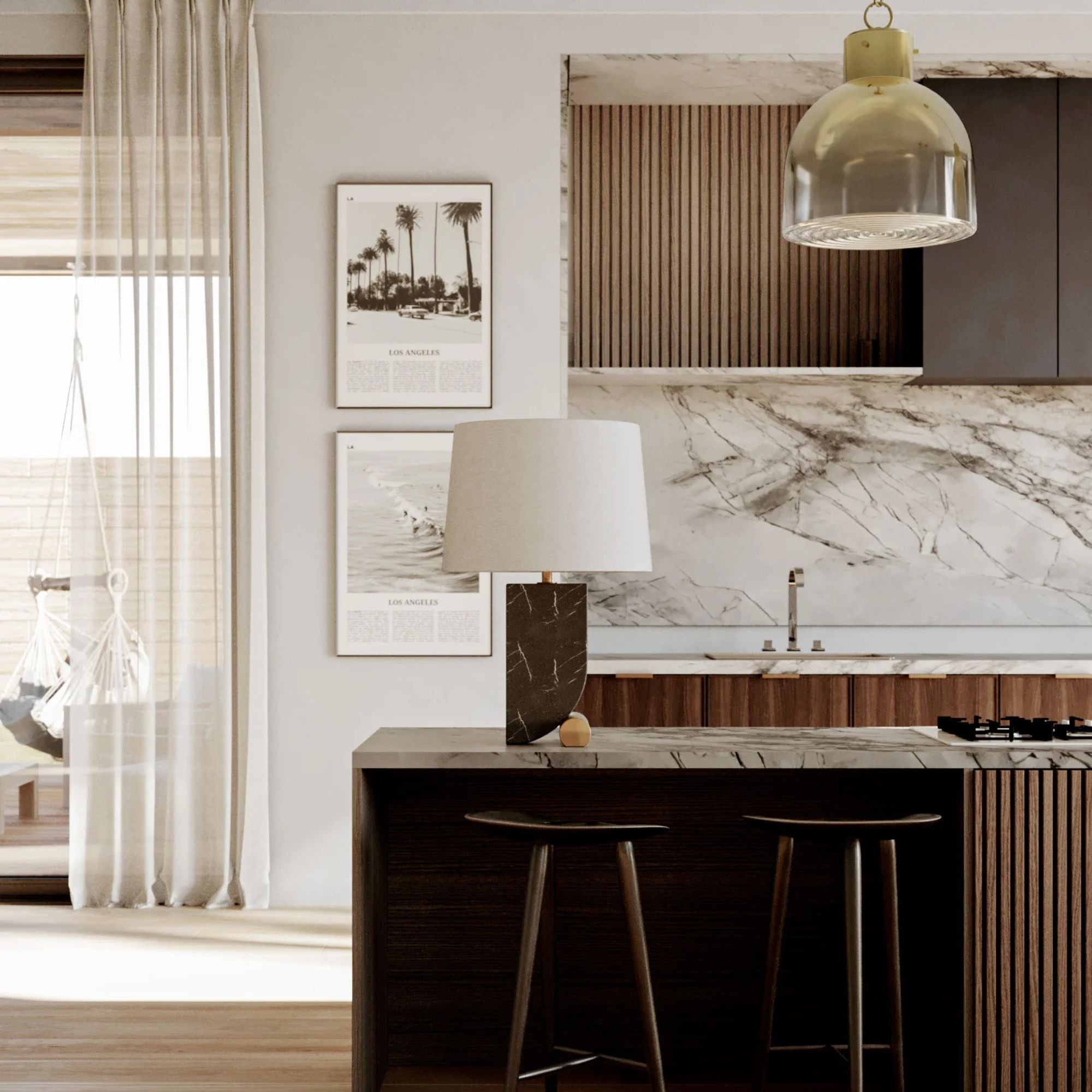 Troy Lighting - Yellowstone 24" Table Lamp, Patina Brass/Black Finish | Bees Lighting