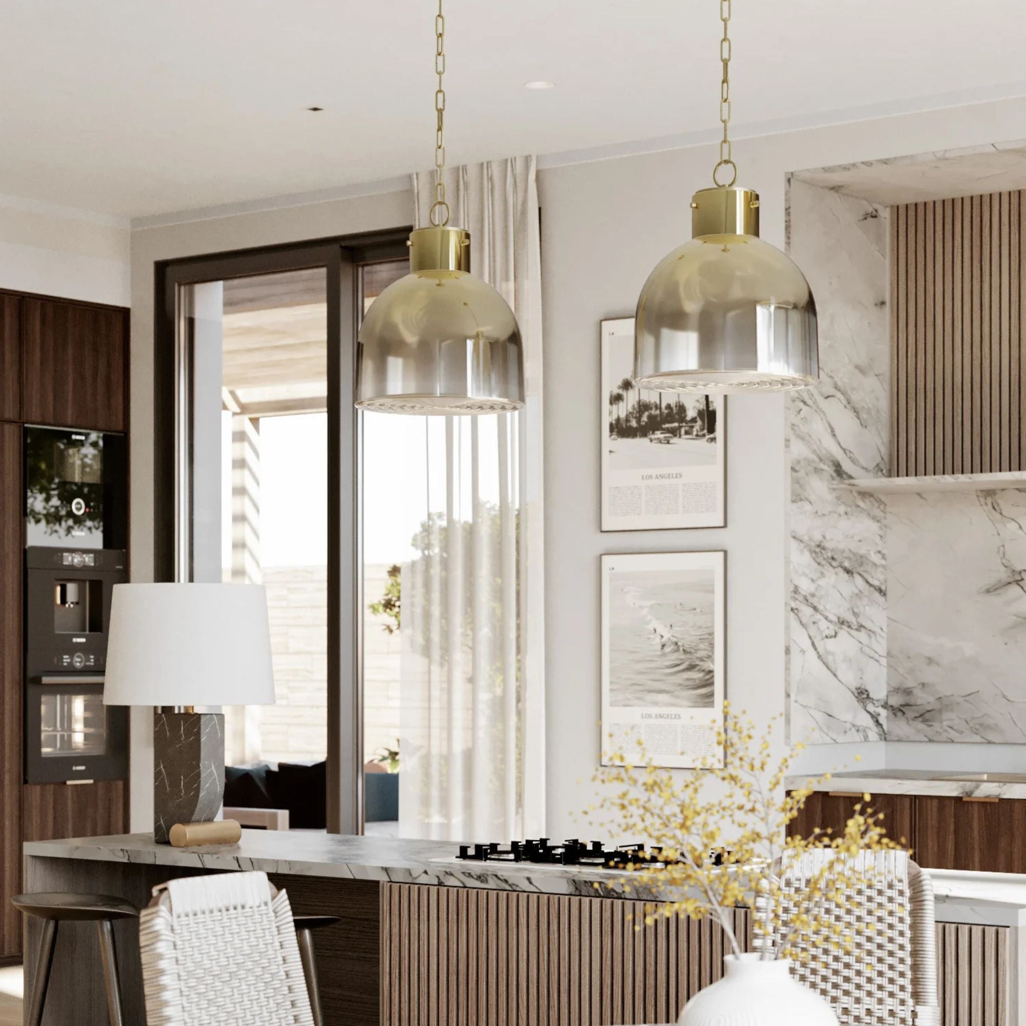 Troy Lighting - Yellowstone 24" Table Lamp, Patina Brass/Black Finish | Bees Lighting