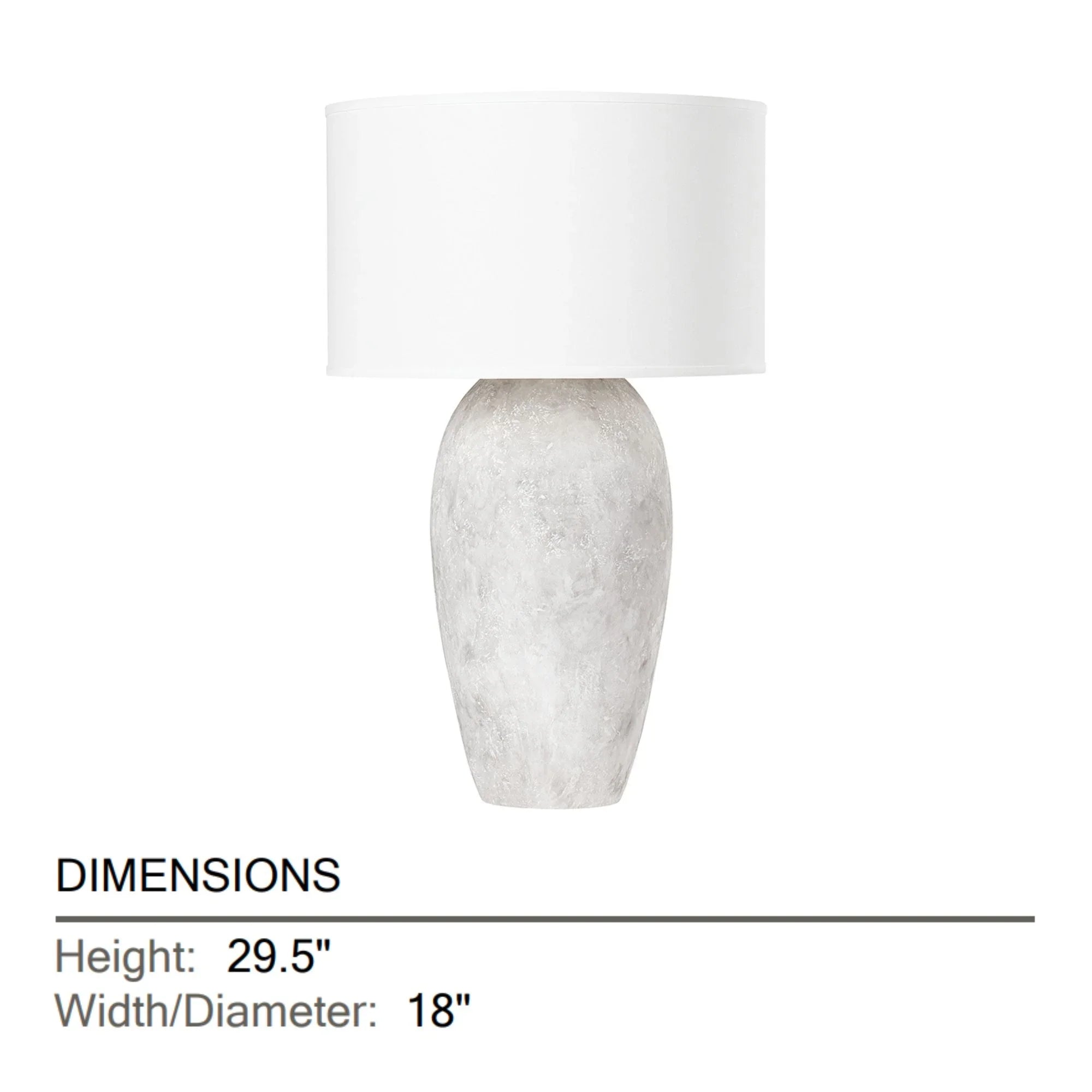 Troy PTL1020-CWG Zeke Table Lamp | Ceramic Grey – Bees Lighting