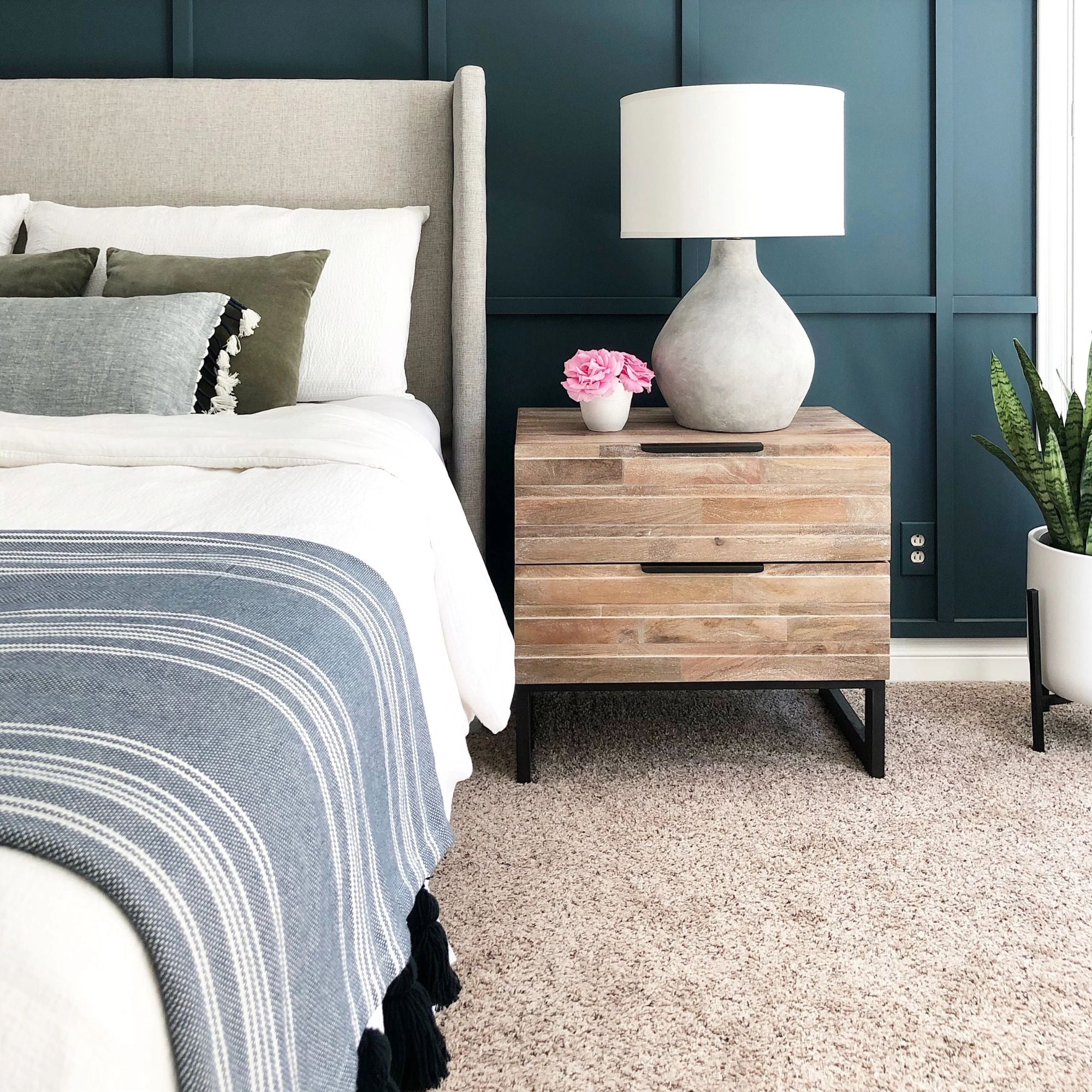 Troy Lighting - Zen 27" Table Lamp, Alabastrino Finish | Bees Lighting