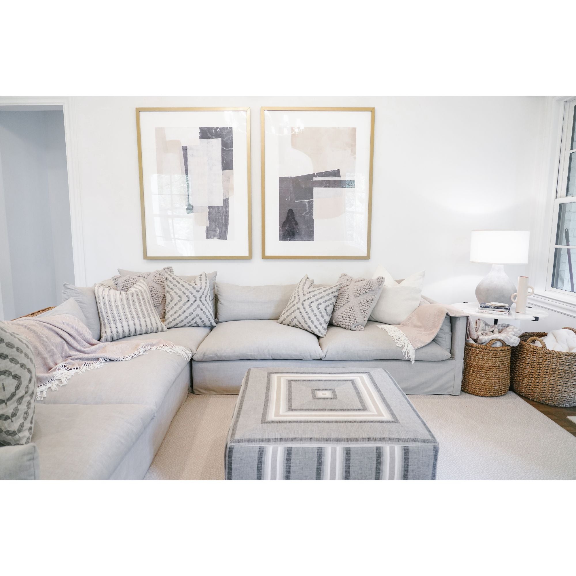 Troy Lighting - Zen 27" Table Lamp, Alabastrino Finish | Bees Lighting