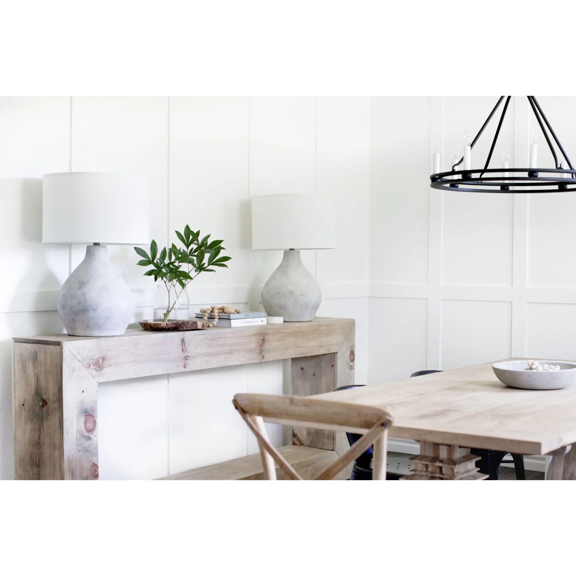 Troy Lighting - Zen 27" Table Lamp, Alabastrino Finish | Bees Lighting