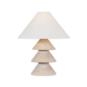 Troy Zettler Table Lamp, Patina Brass, Contemporary Modern